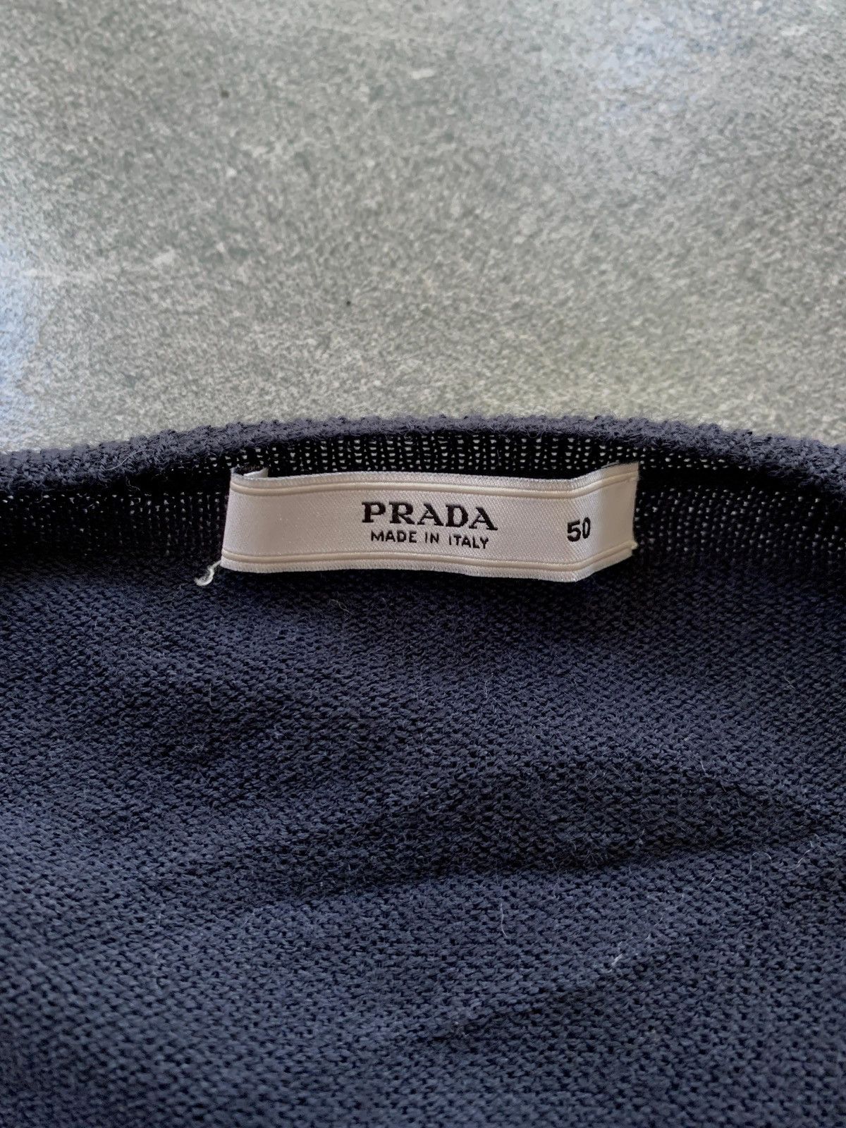 Prada FREE TAX! Light Wool Knitted Sweater Size US M / EU 48-50 / 2 - 7 Thumbnail