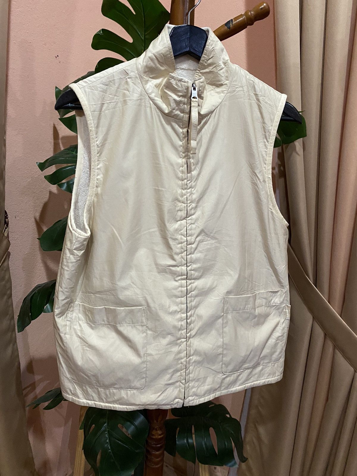 Lanvin VINTAGE LANVIN REVERSIBLE NYLON FLEECE VEST JACKET Size US S / EU 44-46 / 1 - 3 Thumbnail