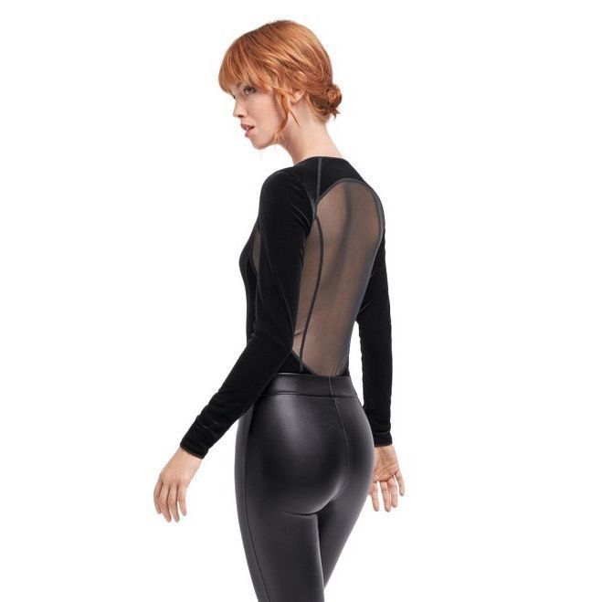 Wolford NWT Wolford Blake String Body Bodysuit Top Long Sleeve M Size M / US 6-8 / IT 42-44 - 3 Thumbnail