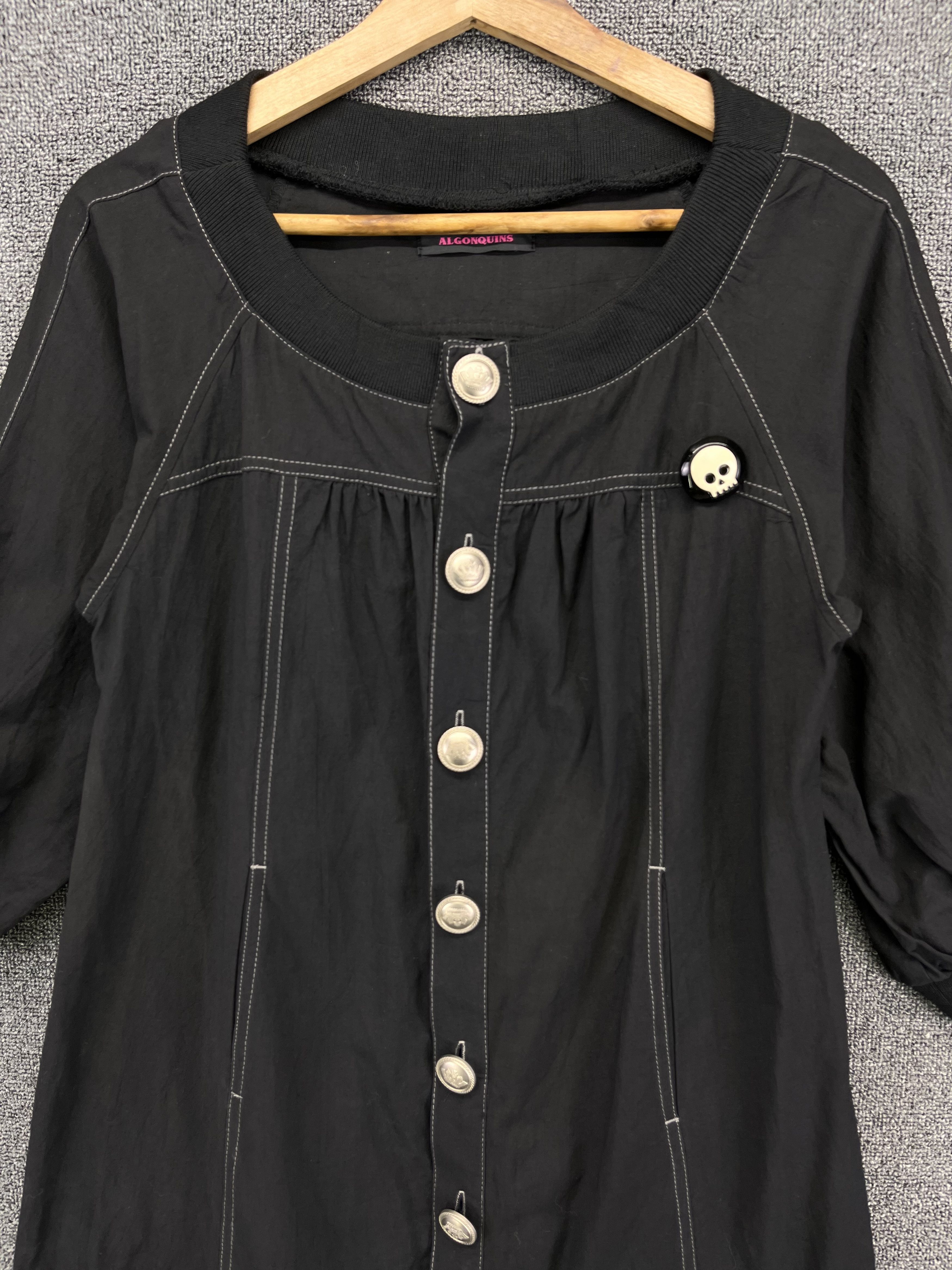 Japanese Brand Vintage Algonquins Rare Button Up Punk Blouse Cardigan Size S / US 4 / IT 40 - 5 Thumbnail