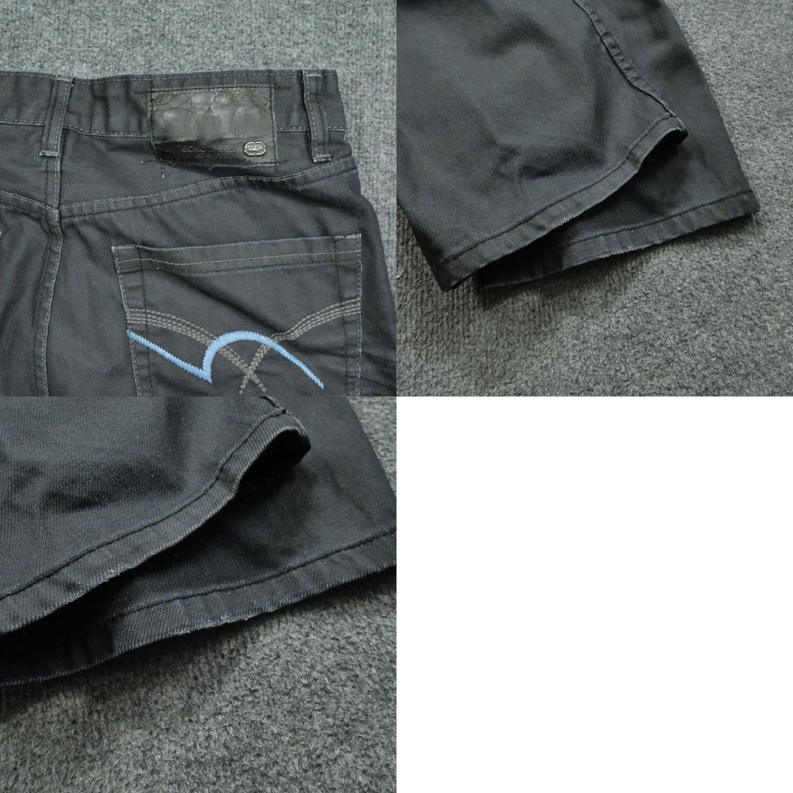 Ecko Unltd. VINTAGE Ecko Unltd. Jeans Men 34 34x32 Blue Dark Wash Straight Leg 5-Pocket Denim Cotton Zip Size US 34 / EU 50 - 9 Thumbnail