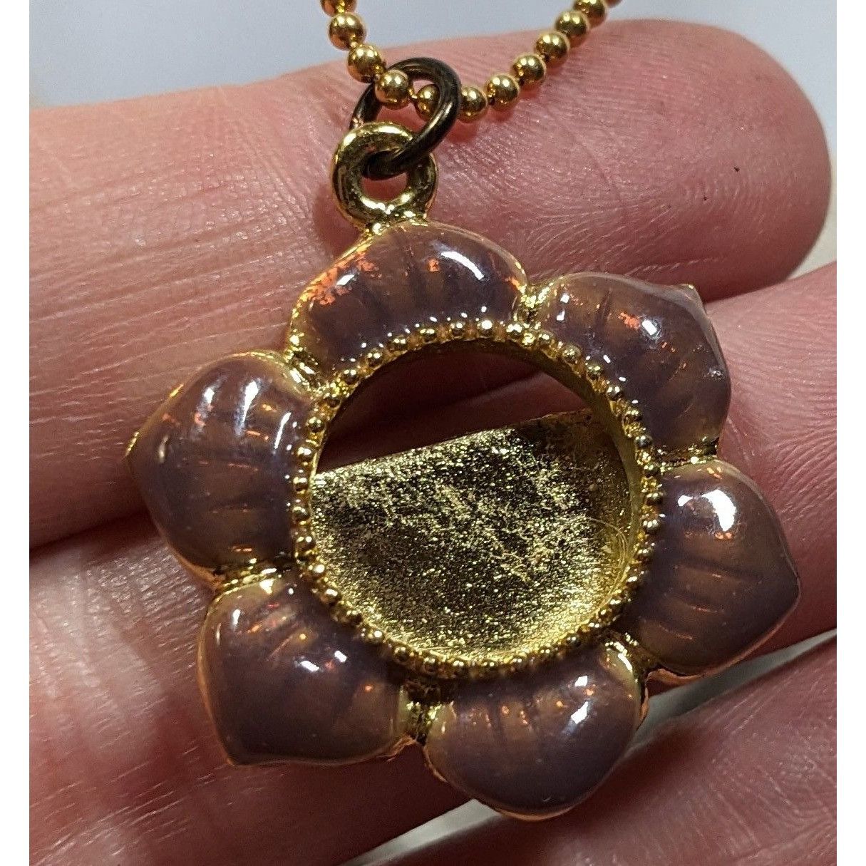Other Cottagecore Floral Picture Frame Pendant Necklace Size ONE SIZE - 6 Thumbnail