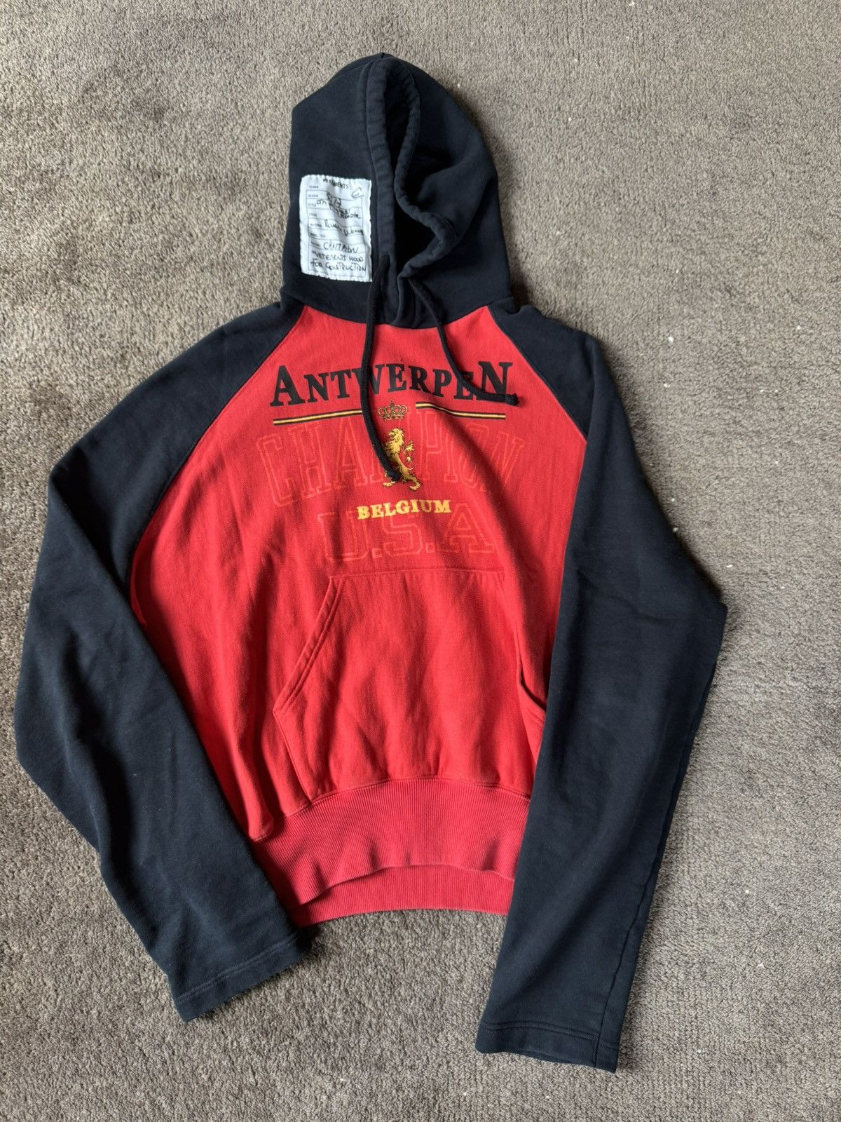 Champion × Vetements Vetements champion Antwerpen hoodie | Grailed