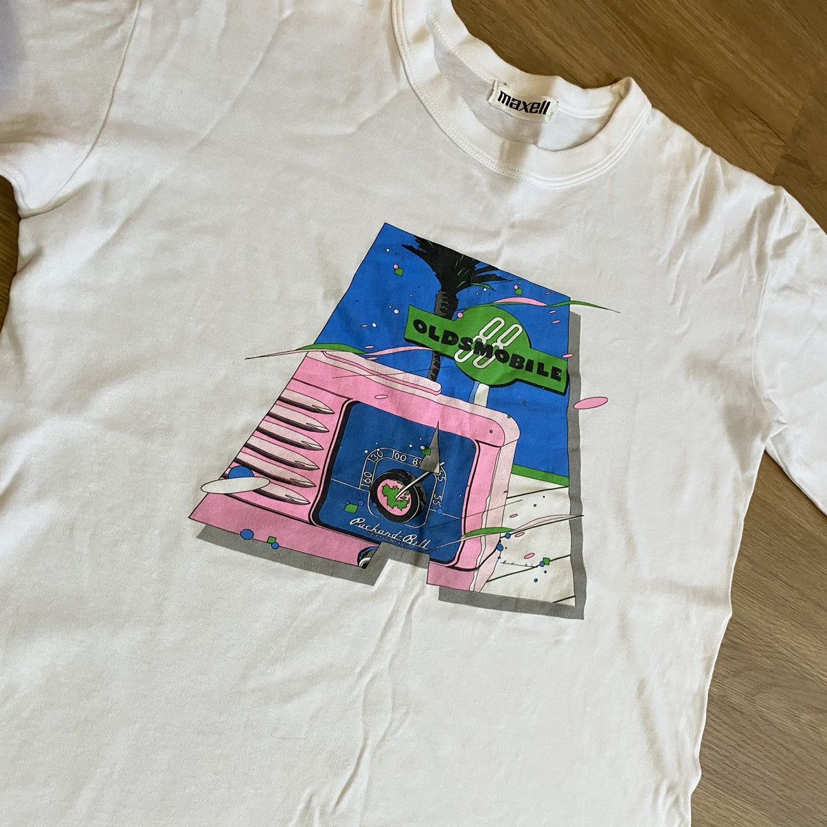 Other × Vintage Vintage Maxell Tshirt Citypop Design Size US M / EU 48-50 / 2 - 2 Thumbnail