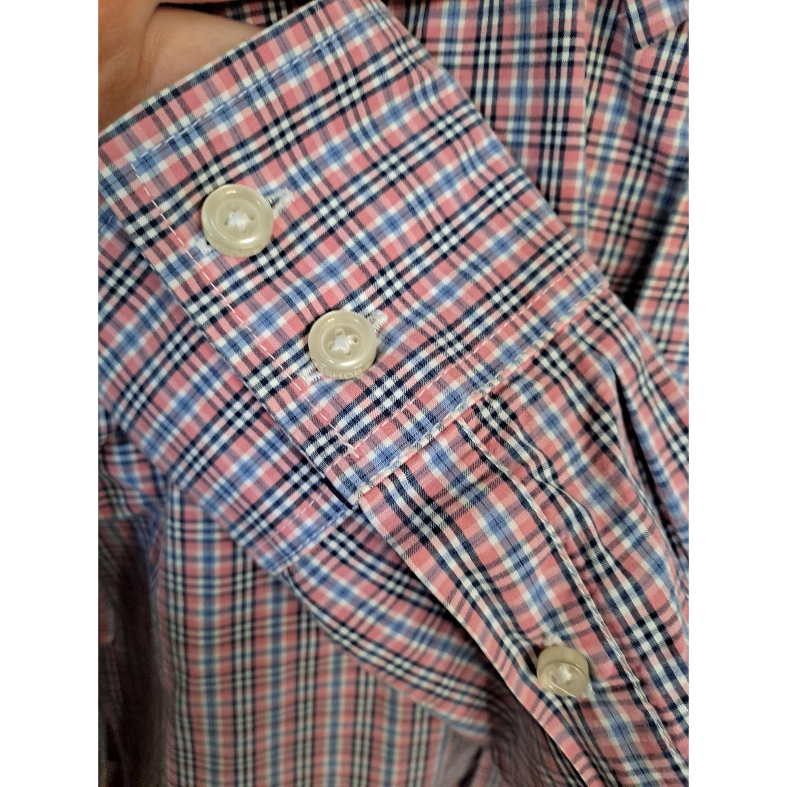 Superdry S&D Superdry Shirt Shop Orange, White and Blue Plaid Size Me Size US M / EU 48-50 / 2 - 4 Thumbnail