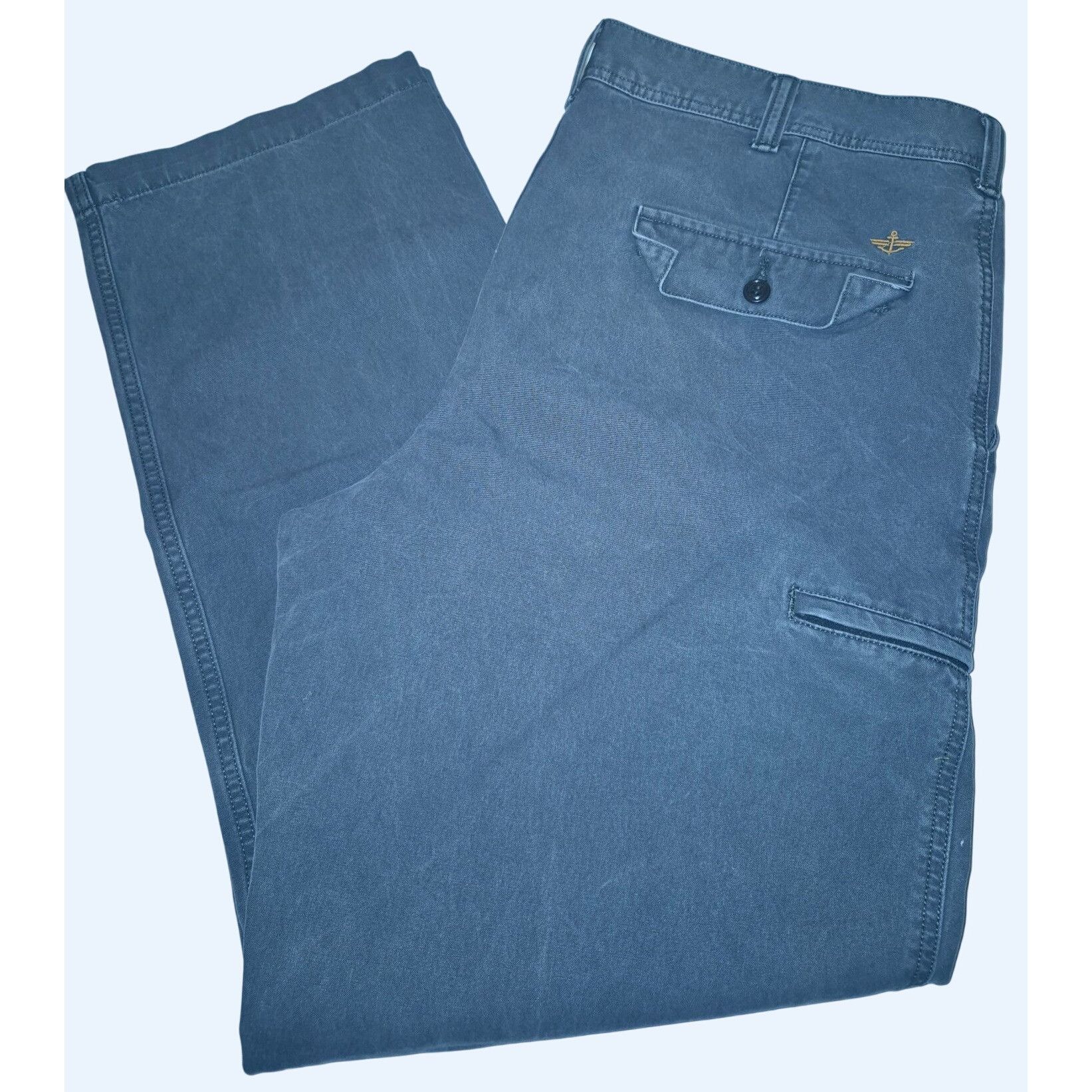 Dockers Dockers Mens 40x34 Gray Cotton Blend Cargo Pants Zippered Po Size US 40 / EU 56 - 1 Thumbnail
