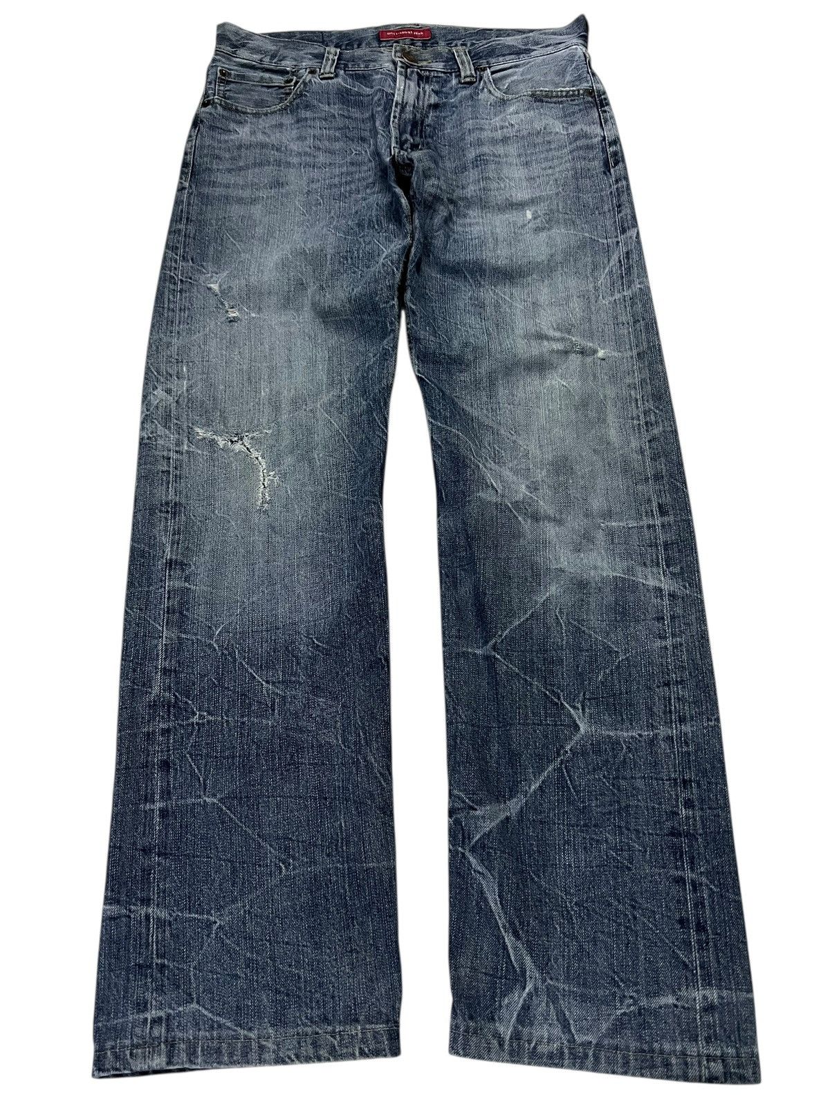 Japanese Brand Anti Label Faded Jean Japan Size US 32 / EU 48 - 1 Thumbnail