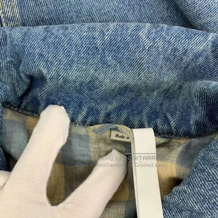 Gucci Gucci Blue Logo Embroidered Denim Jacket. Size US L / EU 52-54 / 3 - 9 Thumbnail