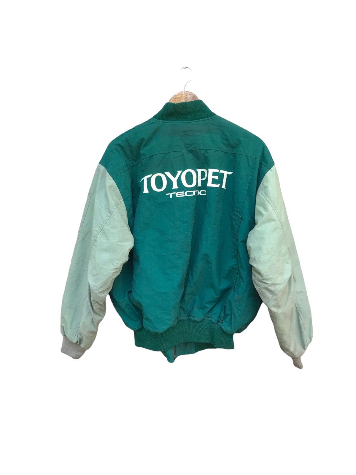 Japanese Brand RARE VINTAGE TOYOTA TECNO TOYOPET BOMBER JACKET RACING Size US L / EU 52-54 / 3 - 1 Thumbnail