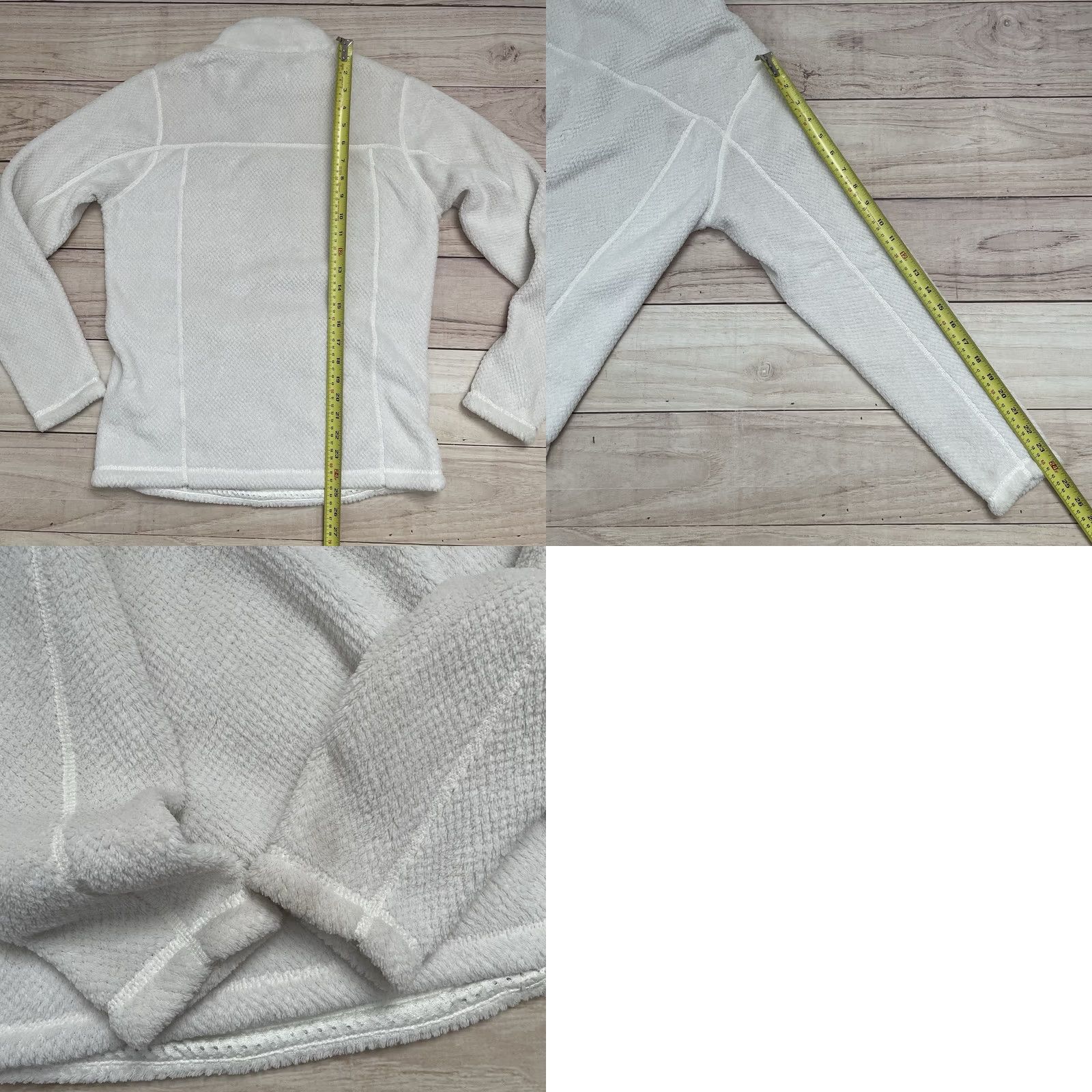Patagonia Patagonia Women’s Fleece Sweater Raw Linen White Jacket Size M Size M / US 6-8 / IT 42-44 - 9 Thumbnail