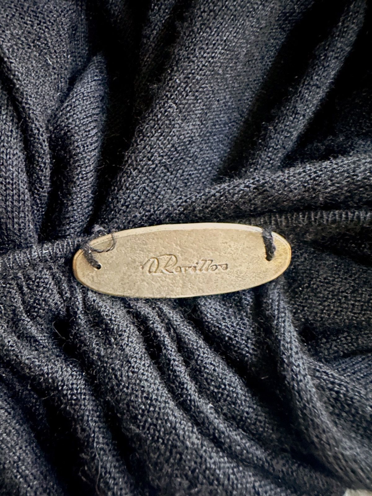 Rick Owens Rick Owens for Revillon draped wool top Size ONE SIZE - 5 Thumbnail
