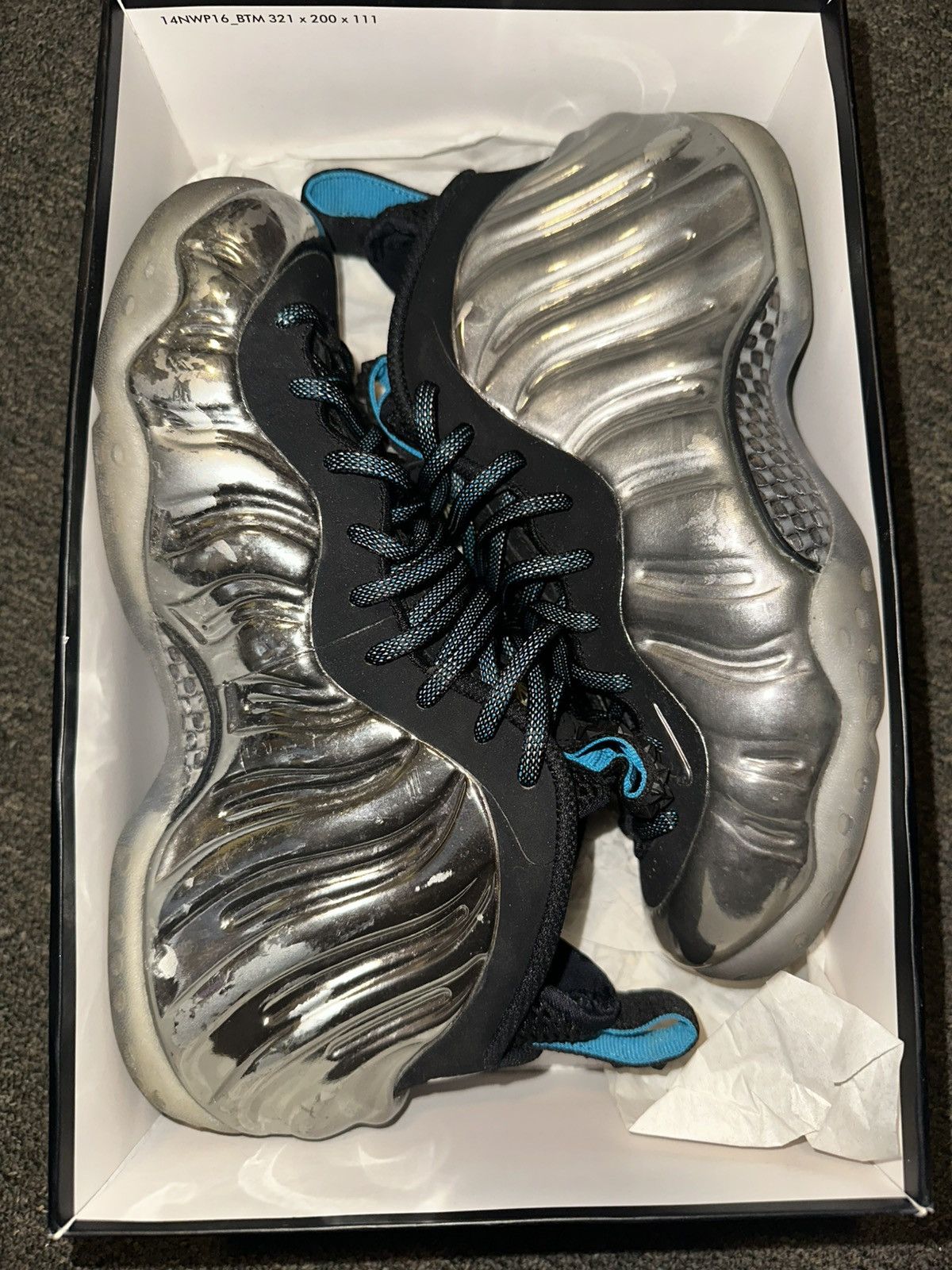Nike AIR FOAMPOSITE ONE MIRROR sz 7.5 Size US 7.5 / EU 40-41 - 1 Thumbnail