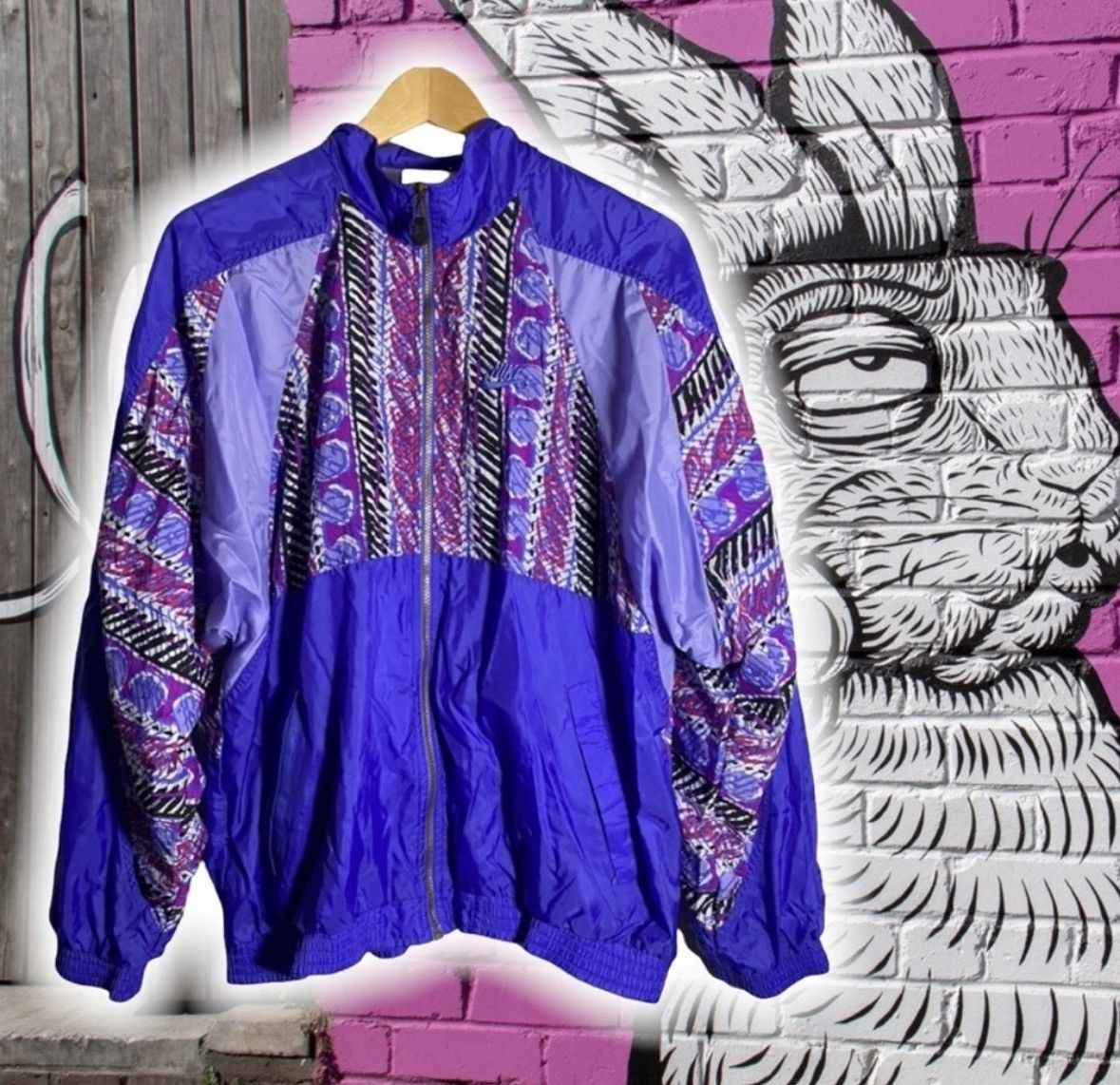 Nike Vintage Nike windbreaker tracksuit Size US M / EU 48-50 / 2 - 2 Thumbnail