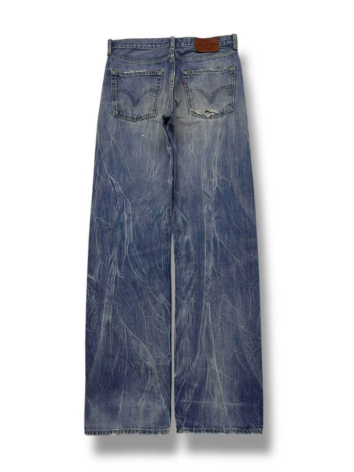 Levi's Vintage 00s Levi’s 503 Vintage Faded Denim Jeans Y2K W29 Size US 29 - 3 Thumbnail