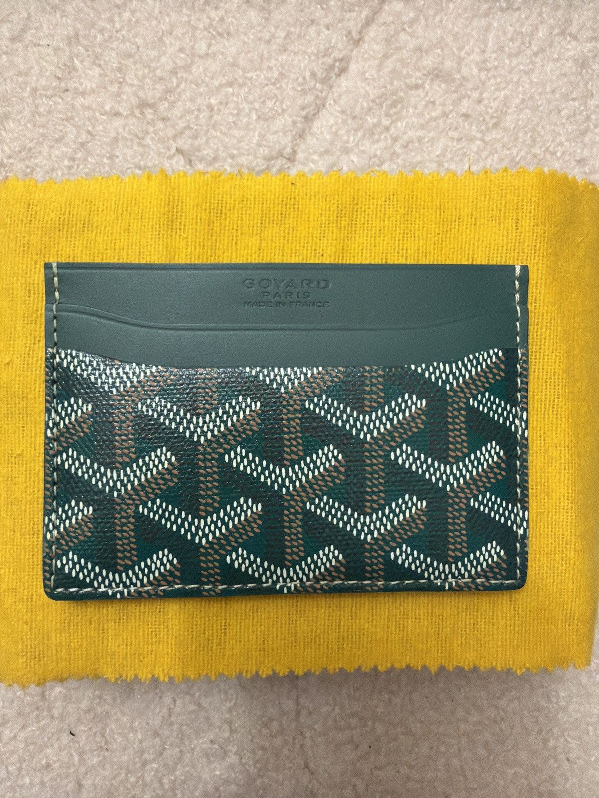Goyard Goyard Saint Sulpice Green Size ONE SIZE - 1 Thumbnail