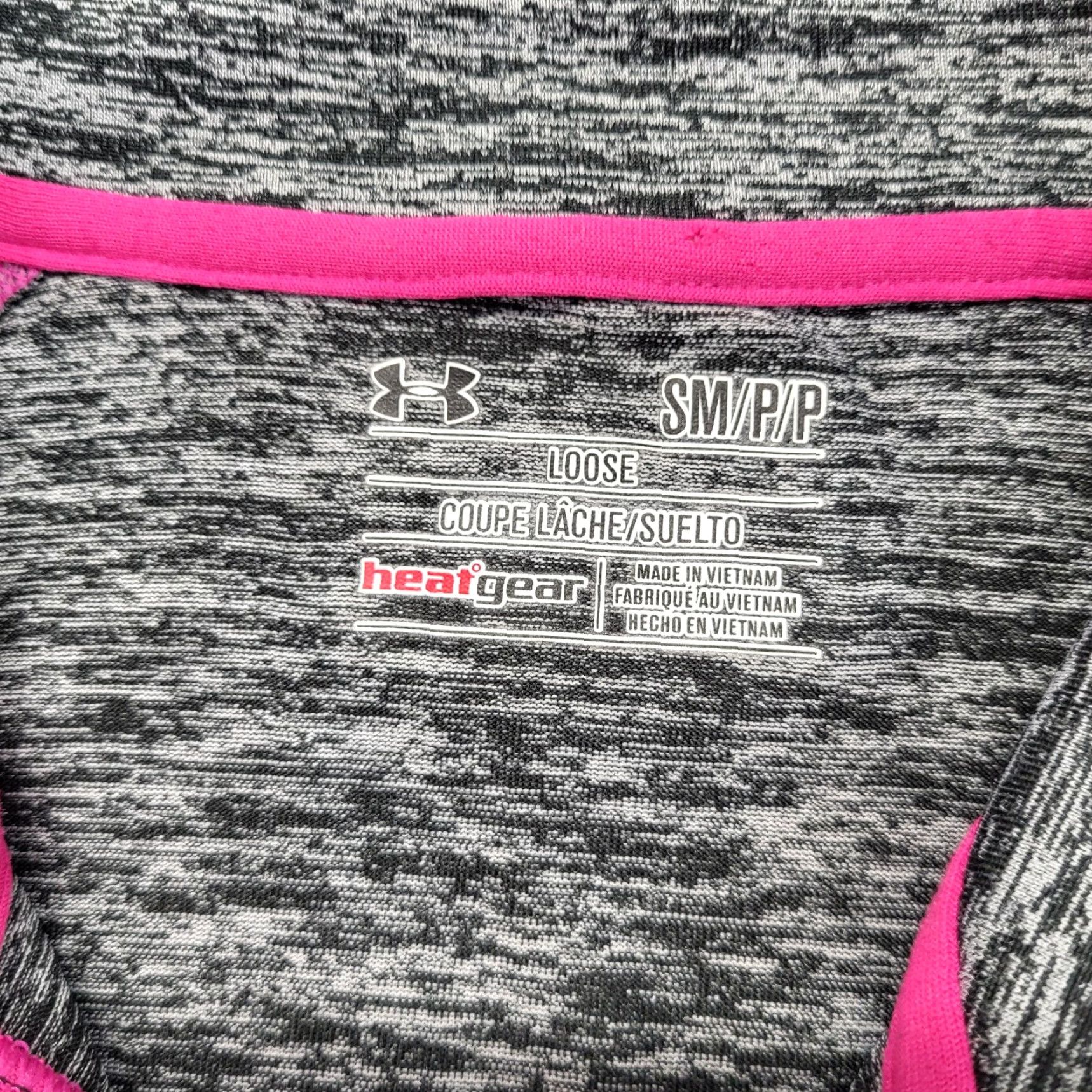 Under Armour Under Armour Shirt Womens Small Gray Pink Lightweight Zip Athletic Ladies Jacket Size S / US 4 / IT 40 - 3 Thumbnail