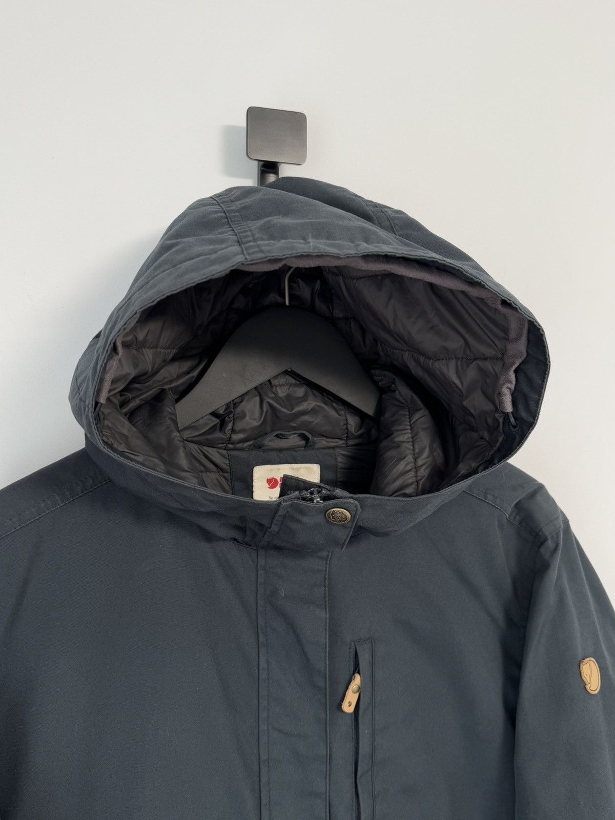 Fjallraven Fjallraven Kiruna Padded Parka Hooded Blue Navy Jacket Coat Size L / US 10 / IT 46 - 8 Thumbnail