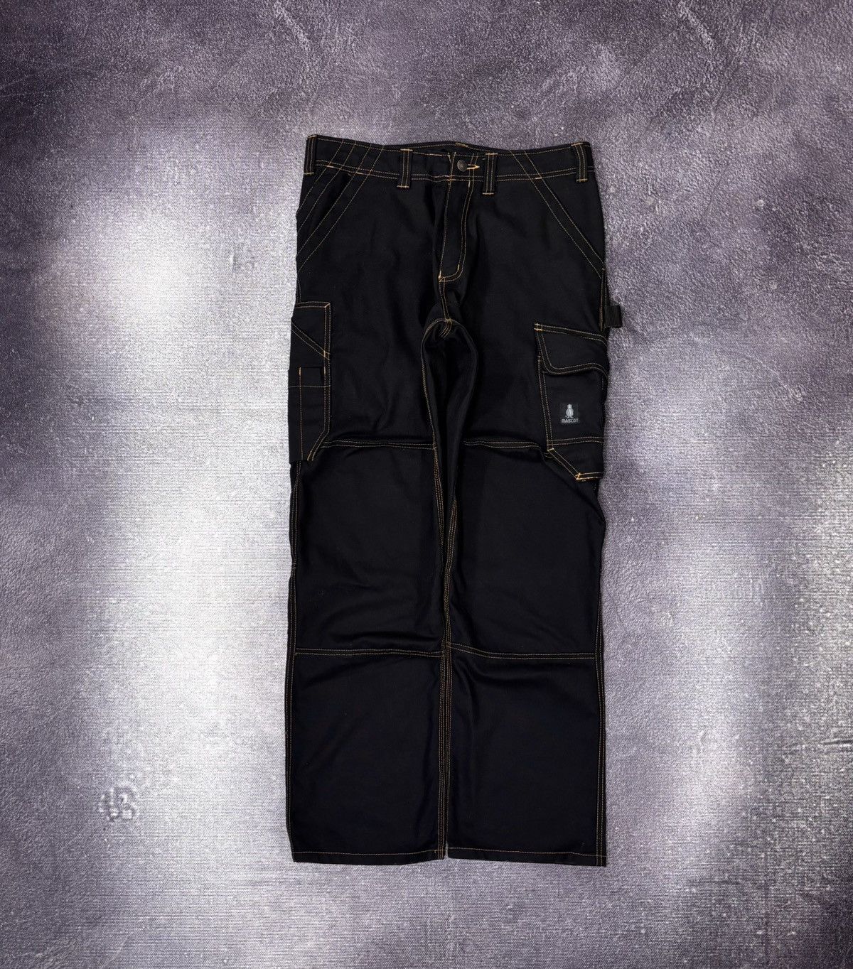 Other Mascot Men’s Black Work Utility Cargo Pants Size US 32 / EU 48 - 1 Thumbnail