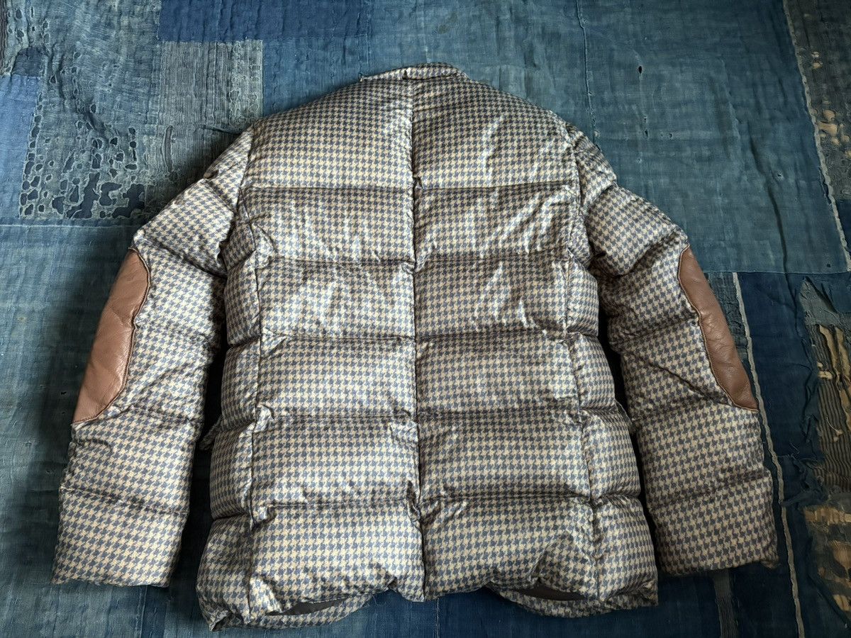 Kapital kapital leather elbow patch Houndstooth printed jacket Size US L / EU 52-54 / 3 - 2 Thumbnail