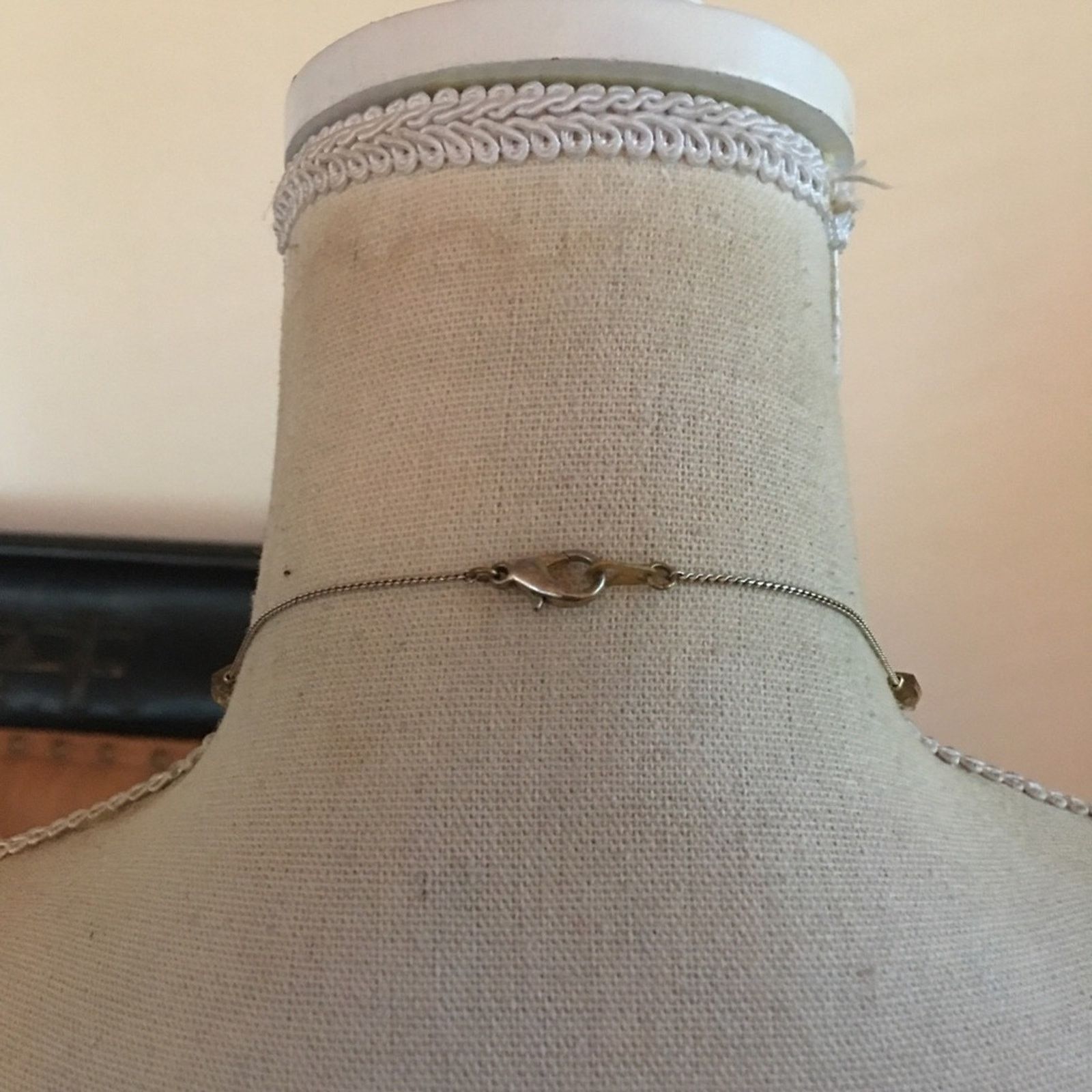 Vintage Vintage 90s beaded gold tone chain necklace Size ONE SIZE - 4 Thumbnail