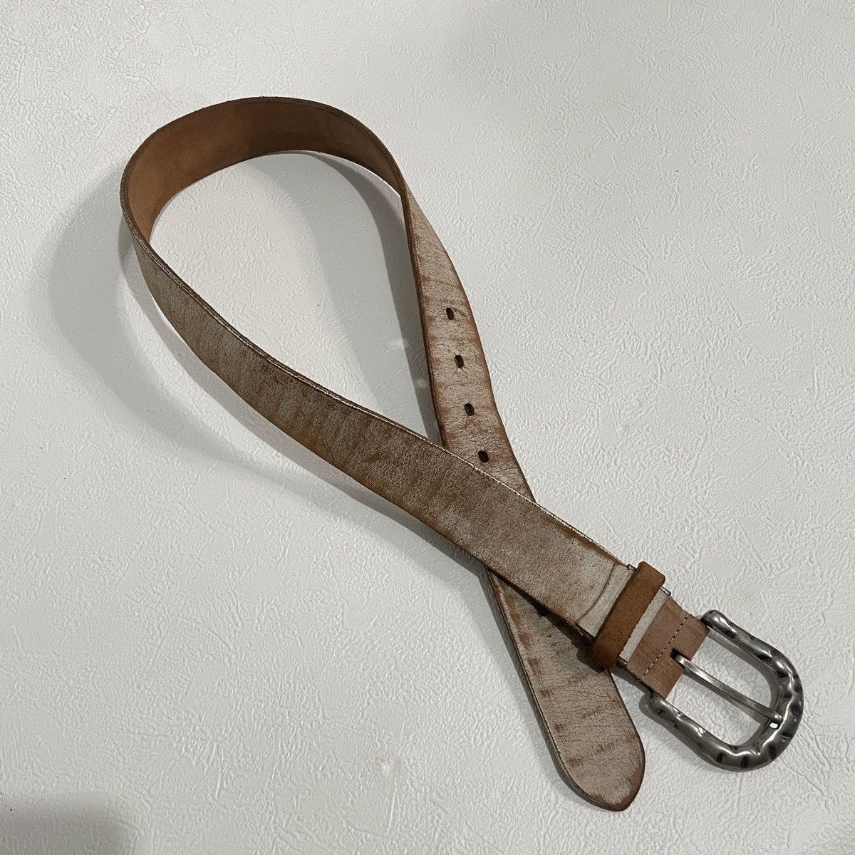 Vintage Vintage 80's western leather belts Size ONE SIZE - 2 Thumbnail