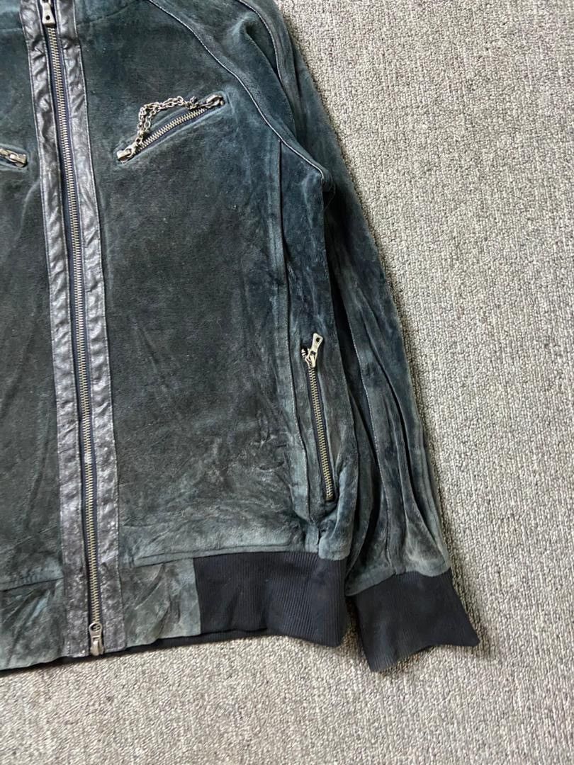 semanticdesign Semantic Design Full Zip Velvet Hooded Jacket (202) Size US M / EU 48-50 / 2 - 6 Thumbnail
