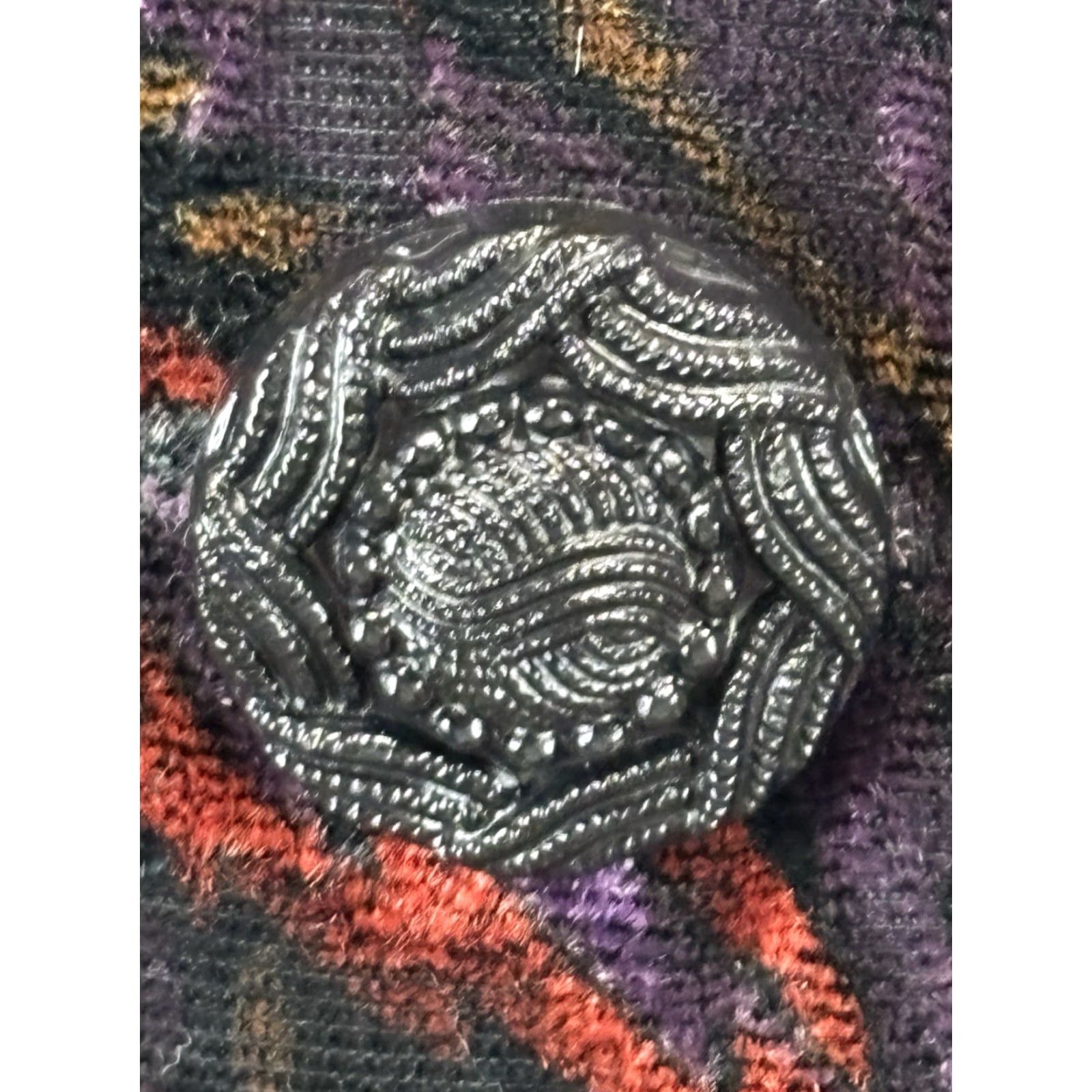 Vintage VINTAGE Norton McNaughton Black Velvet Floral Jacket Size 8 Women’s Party/Cocktail Whimsigoth Size M / US 6-8 / IT 42-44 - 6 Thumbnail