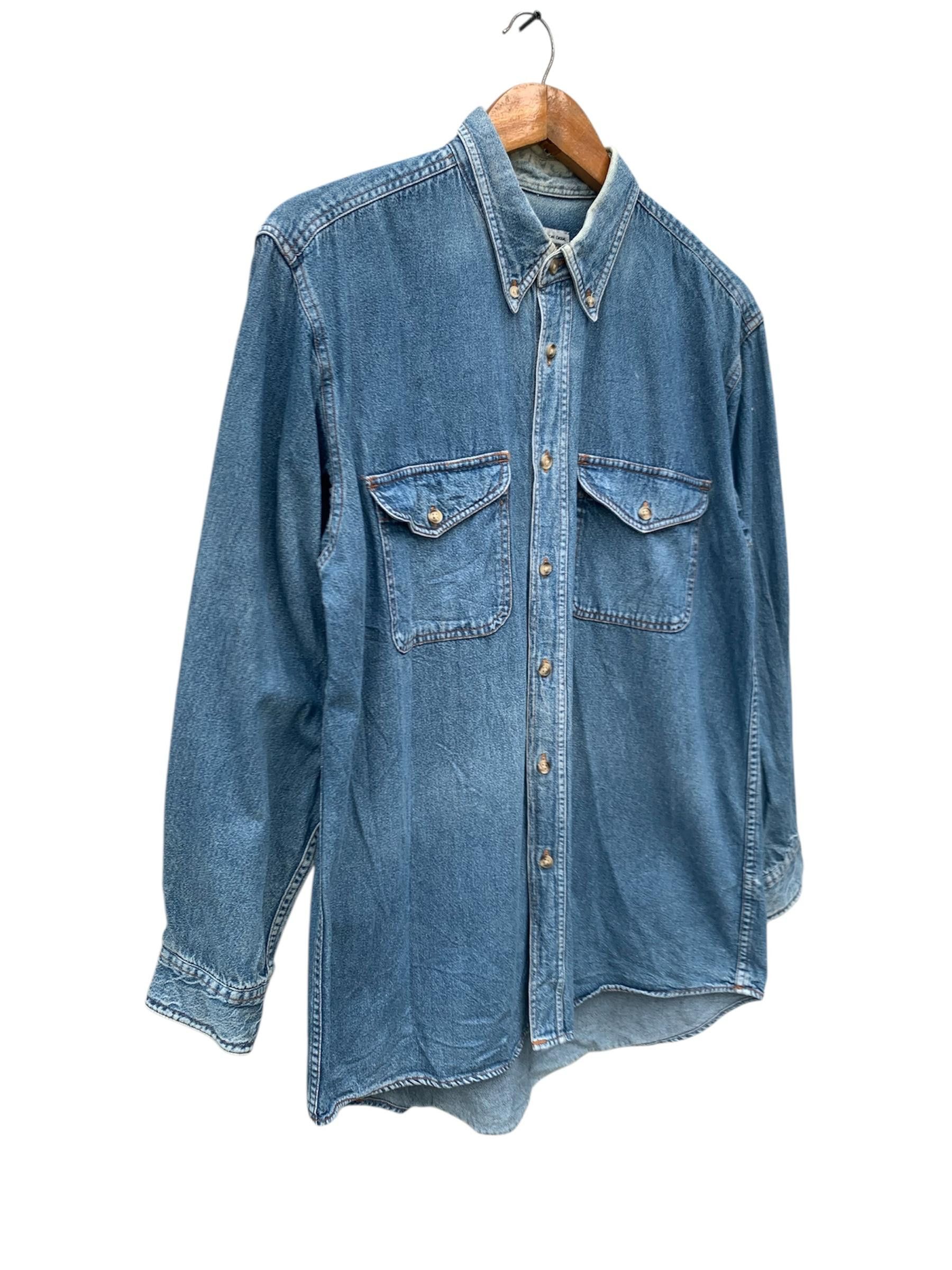 Vintage Vintage Lucky Strike Jeans Shirt Size US L / EU 52-54 / 3 - 4 Thumbnail