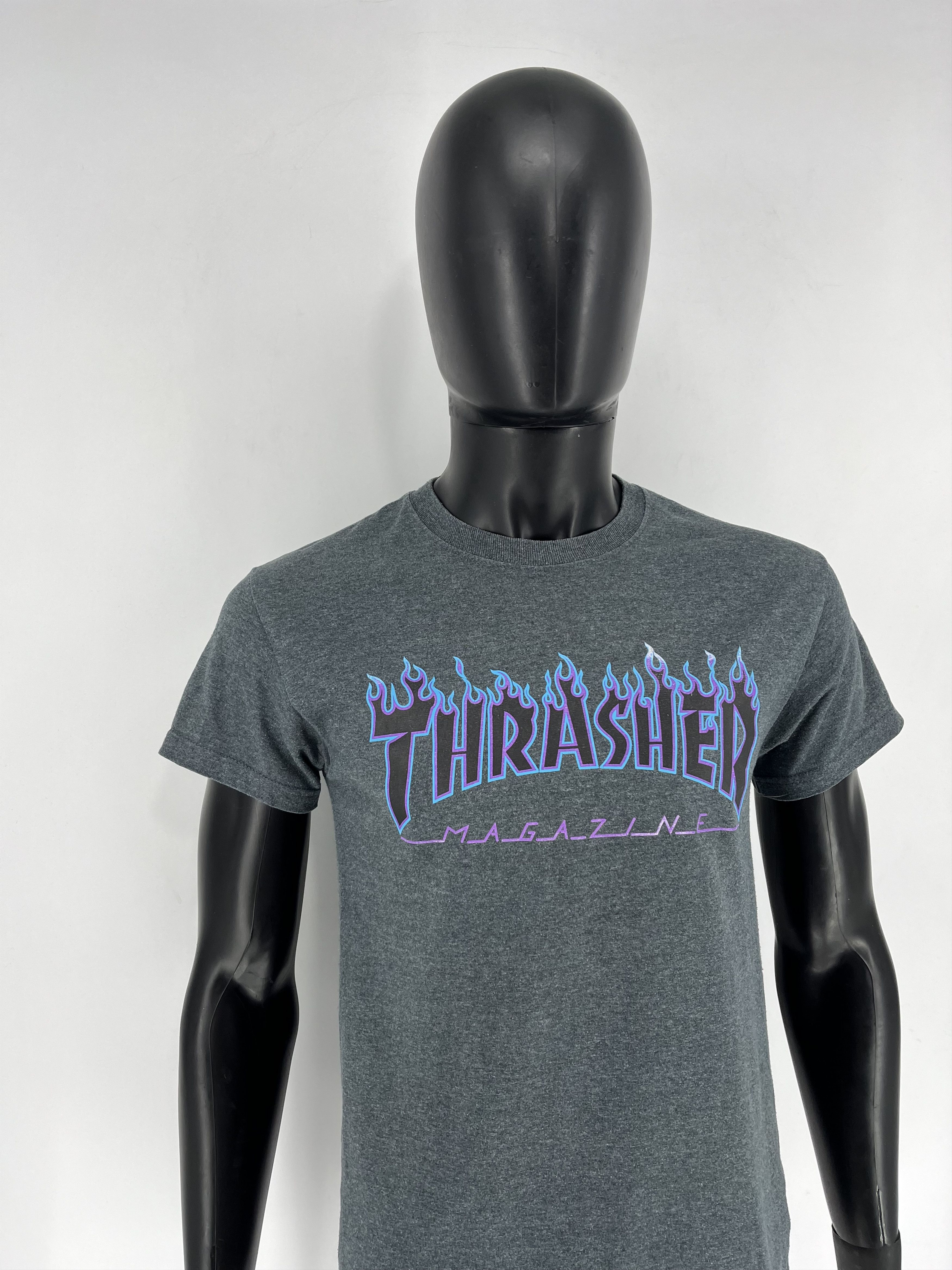Thrasher Vintage Trasher Big Logo Skateboard Tee Size S Size US S / EU 44-46 / 1 - 4 Thumbnail