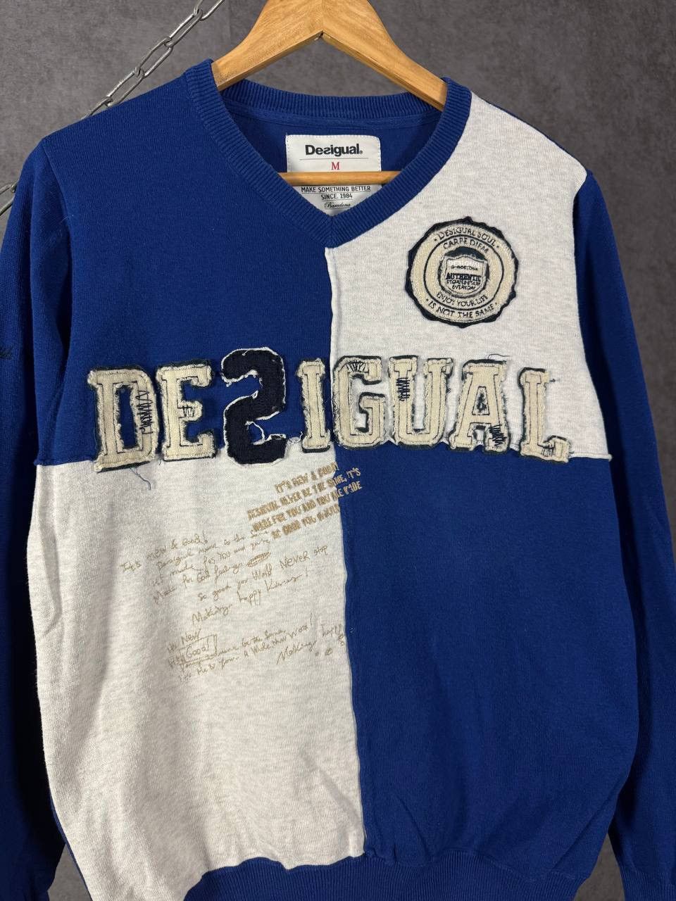Desigual Desigual designer sweater Size US M / EU 48-50 / 2 - 3 Thumbnail