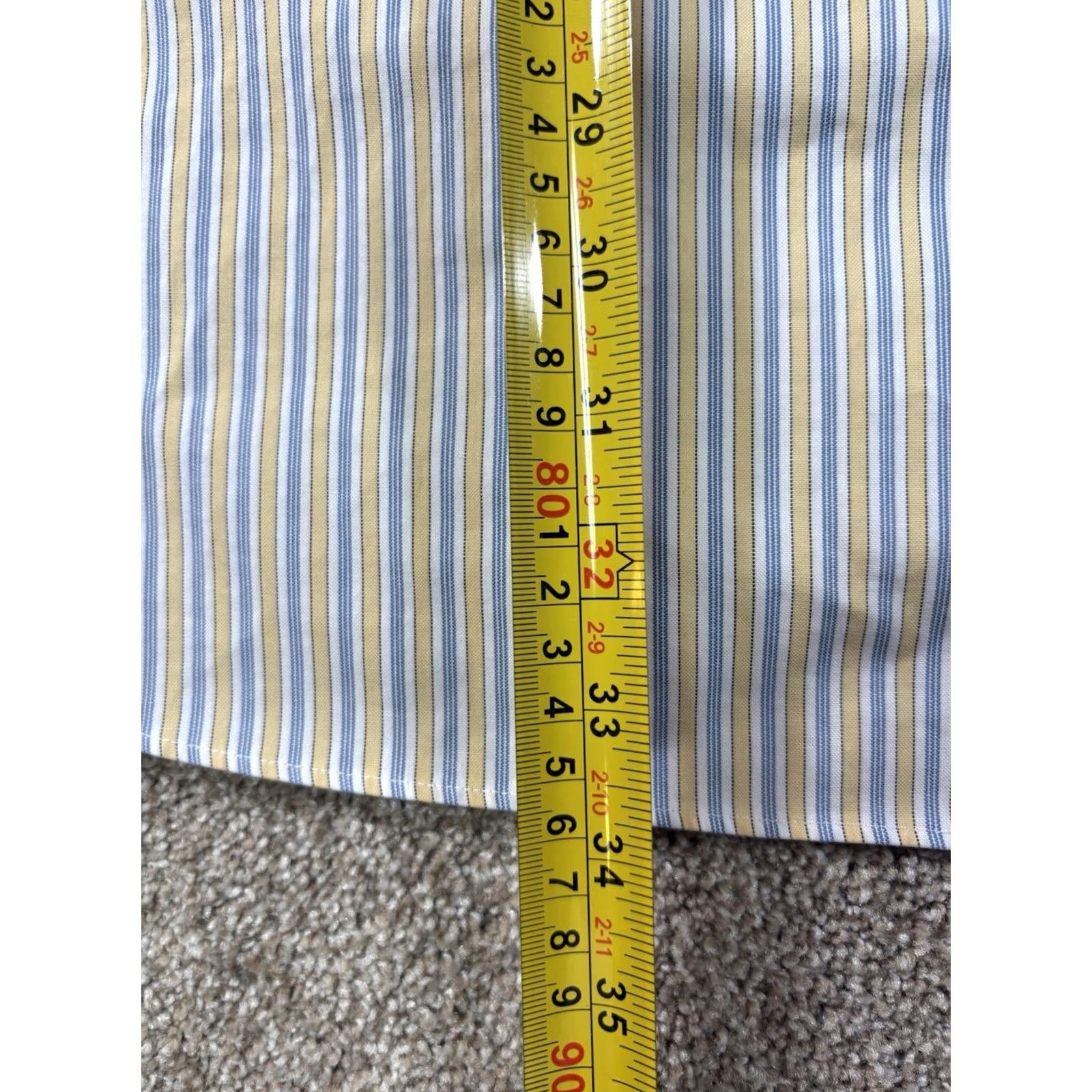 Eddie Bauer Eddie Bauer Men's Relaxed Fit Striped Button Down Shirt XL Tall Button-Up Wrinkle Resistant Size US XL / EU 56 / 4 - 5 Thumbnail