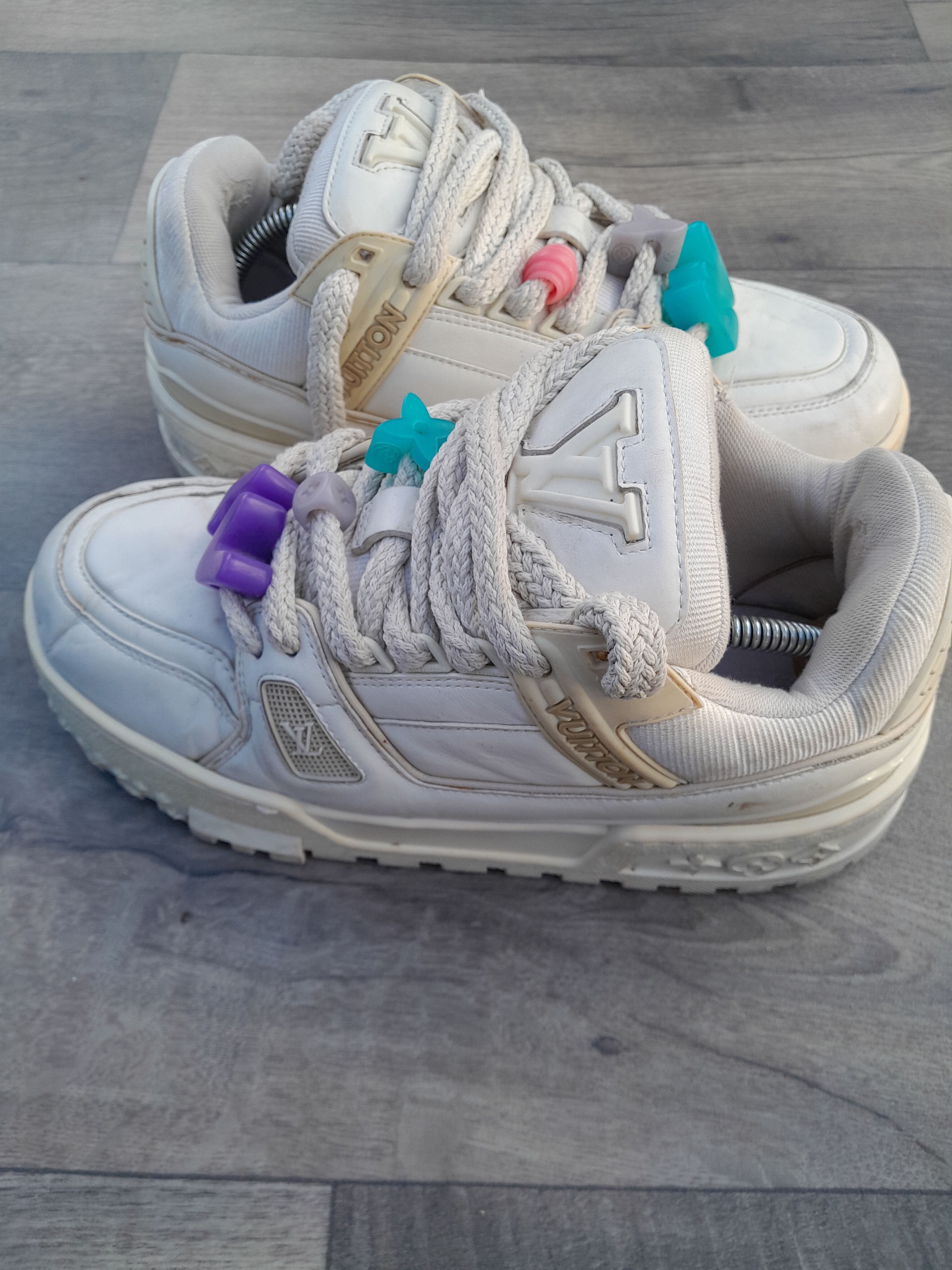 Louis Vuitton Louis Vuitton LV Trainer Maxi sneaker. Size US 7 / EU 40 - 3 Thumbnail