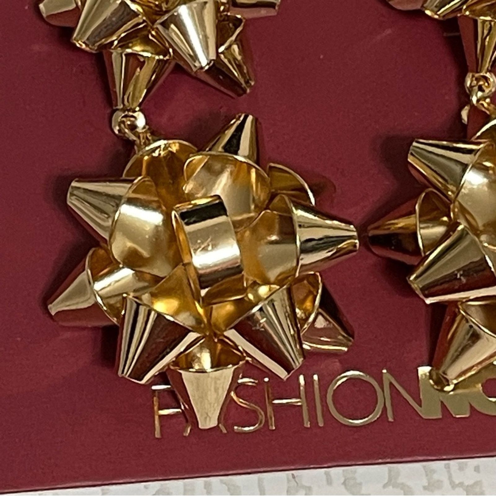 Other FASHION NOVA Cutest Gift Of Them All Earrings NWT Size ONE SIZE - 3 Thumbnail
