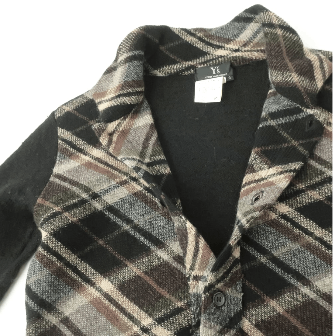 Y's × Yohji Yamamoto Alpaca Wool Cardigan Size US L / EU 52-54 / 3 - 3 Thumbnail