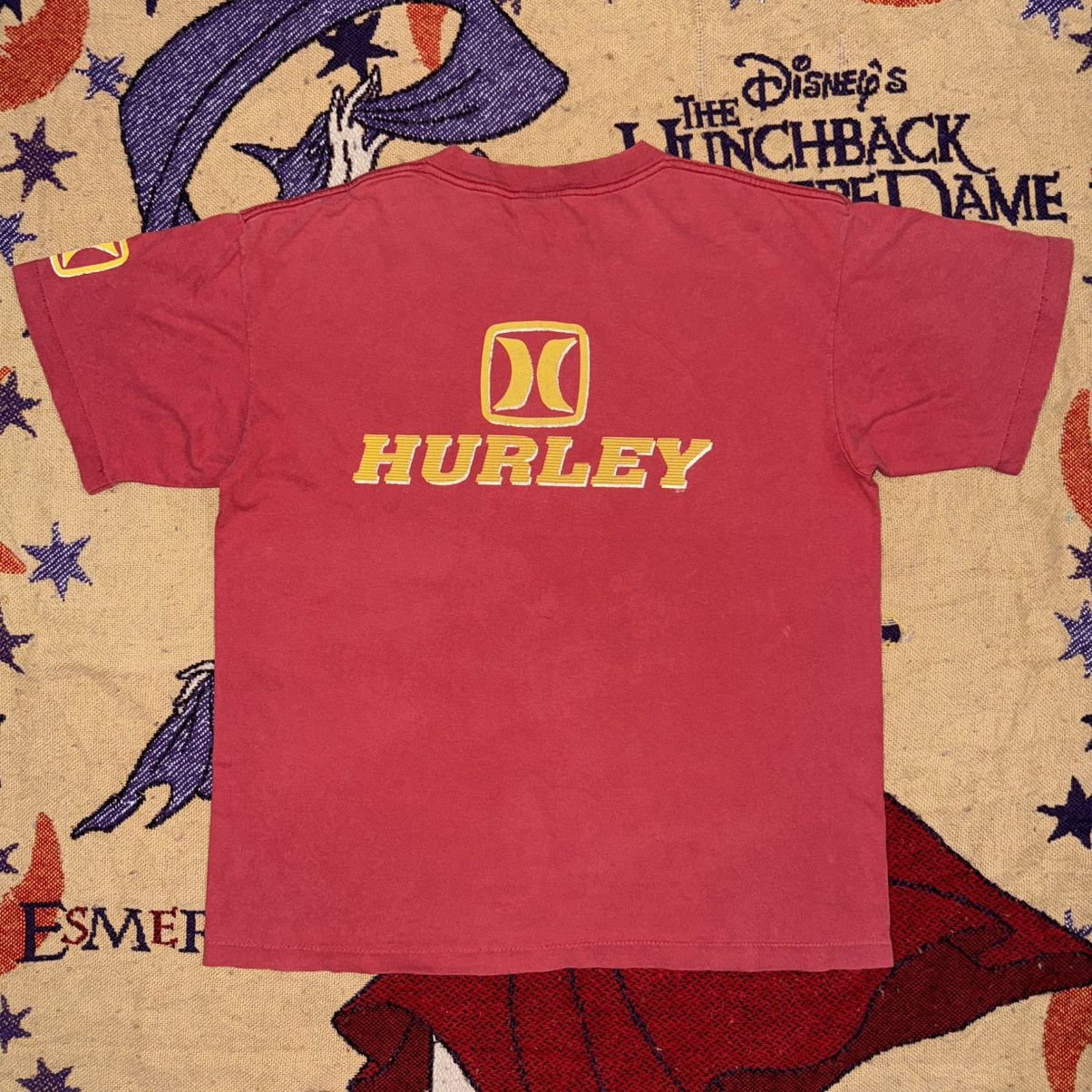 Hurley Vintage 90s HURLEY Skateboard Tee Size US L / EU 52-54 / 3 - 2 Thumbnail