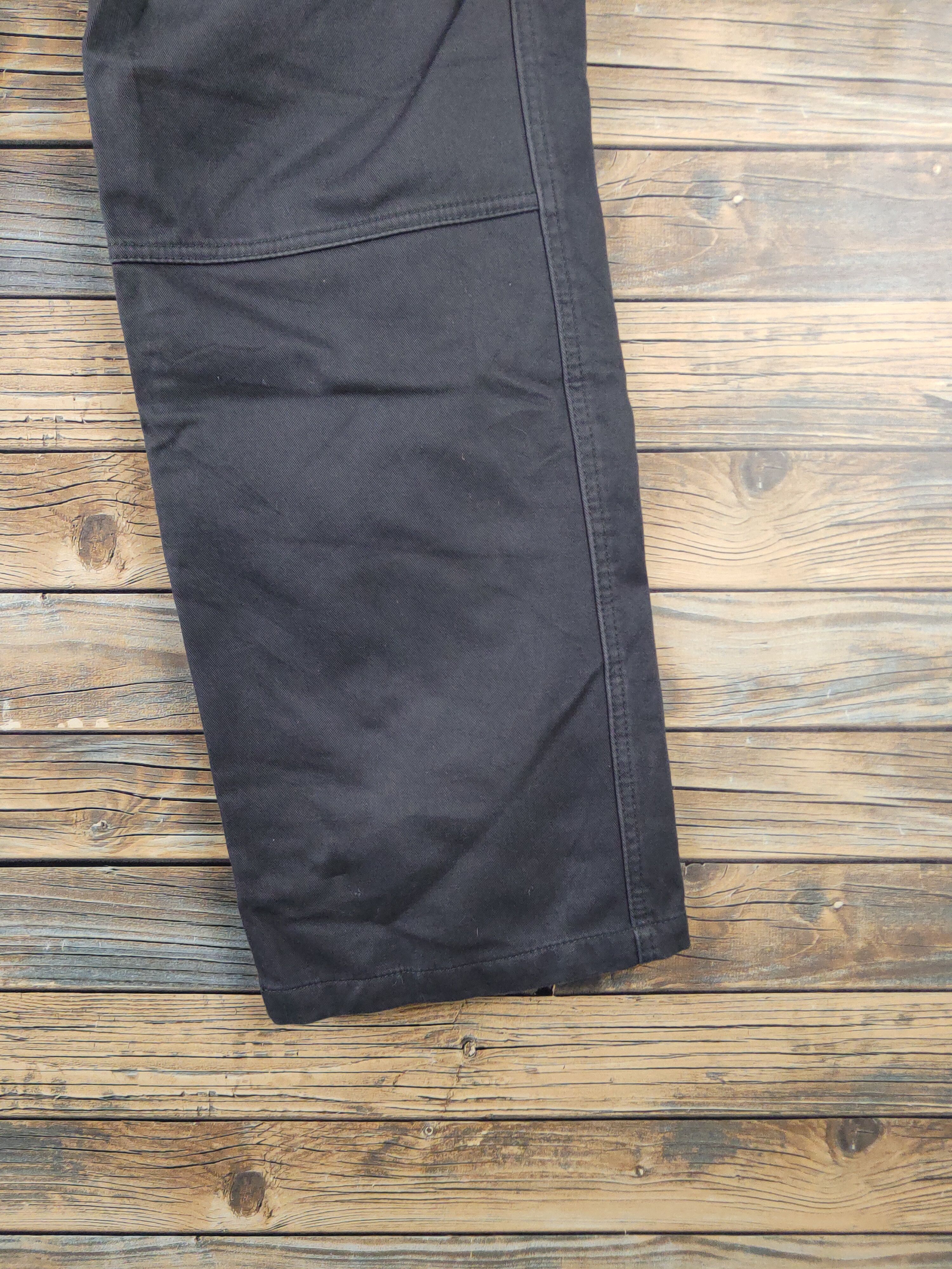 Japanese Brand DL Rovertry Dark Gray Multipocket Cargo Pants #2169 Size US 33 - 6 Thumbnail