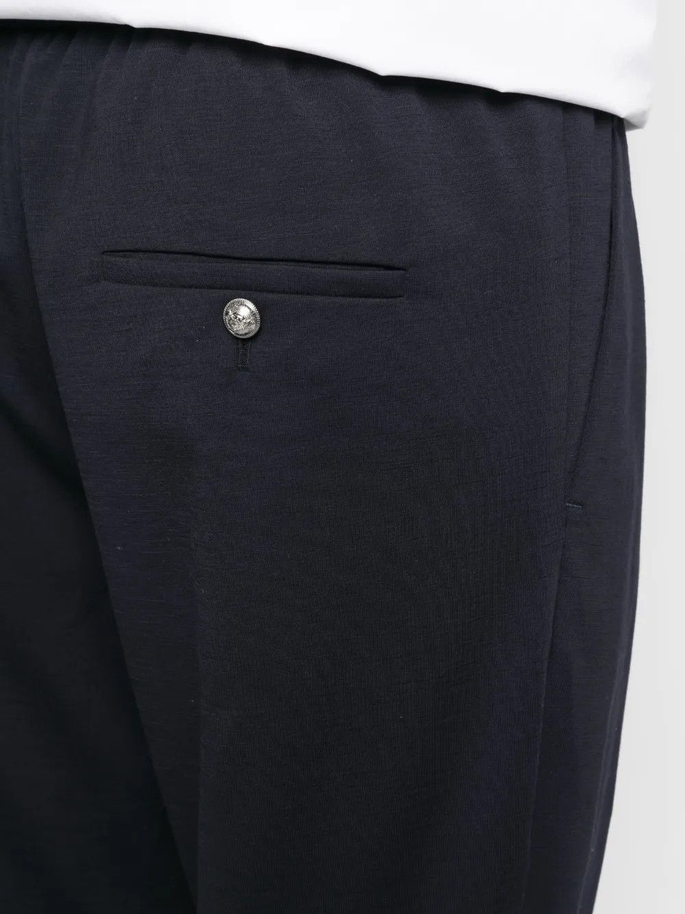 Balmain o1y0426 Jogger & Sweatpant in Midnight Blue Size US 30 / EU 46 - 4 Thumbnail