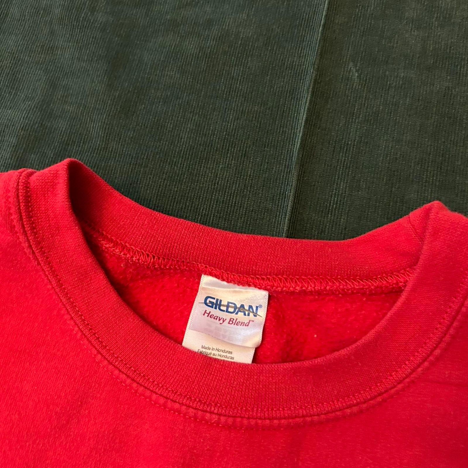 Gildan Y2k college sweatshirt Size US L / EU 52-54 / 3 - 3 Thumbnail