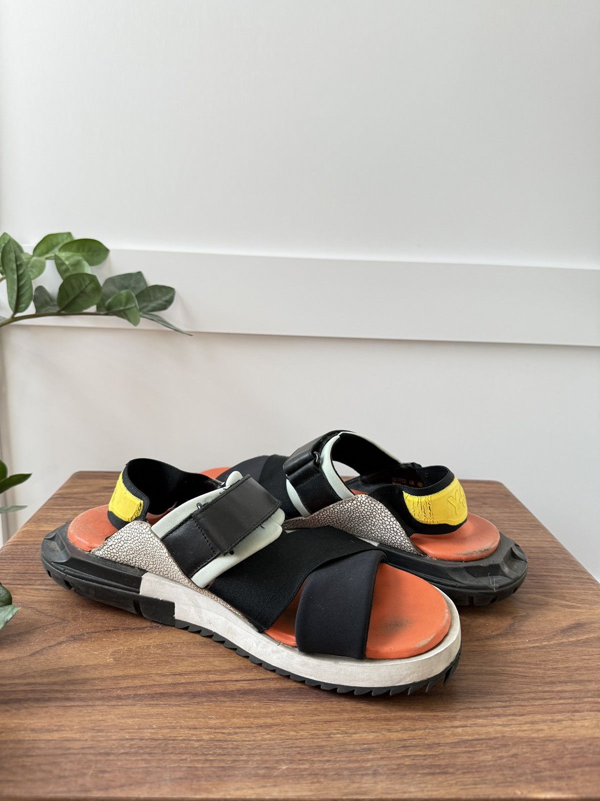 Y-3 Orange Stingray Kahoe Sandal Size US 8 / EU 41 - 6 Thumbnail