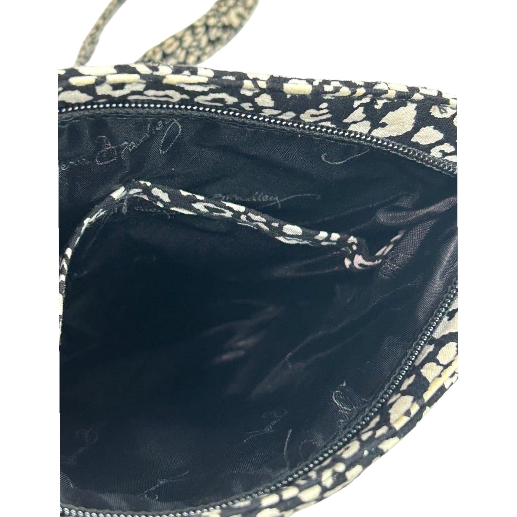 Vera Bradley Vera Bradley Camocat Hipster Bag Crossbody Black White Women Crossbody Bag Multicolor Canvas 8"h x 8"l x 1"d Strap Drop Adjustable to 27" Womens Size ONE SIZE - 8 Thumbnail