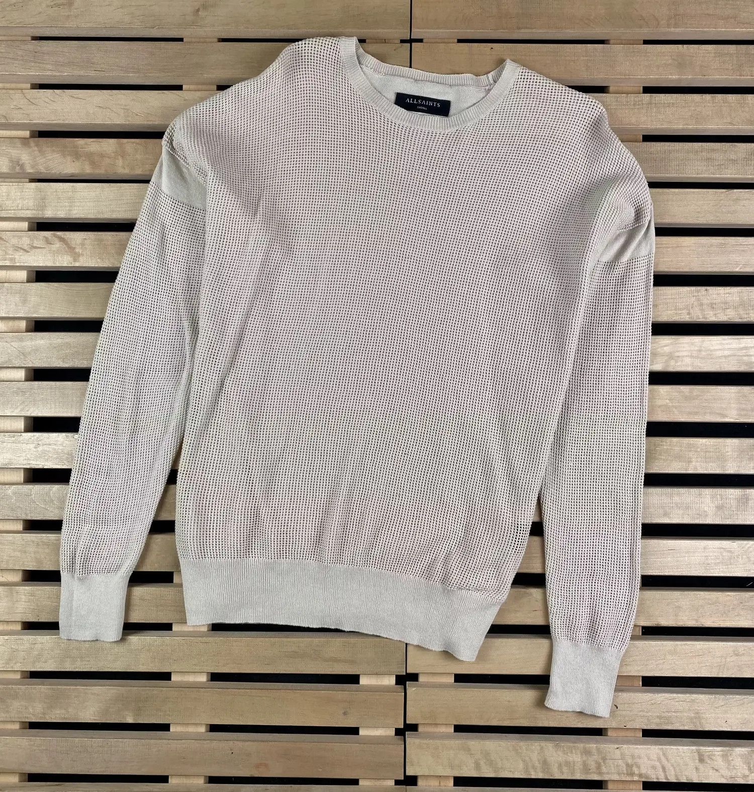 Mens Sweatshirt Allsaints Arden Crew Size S