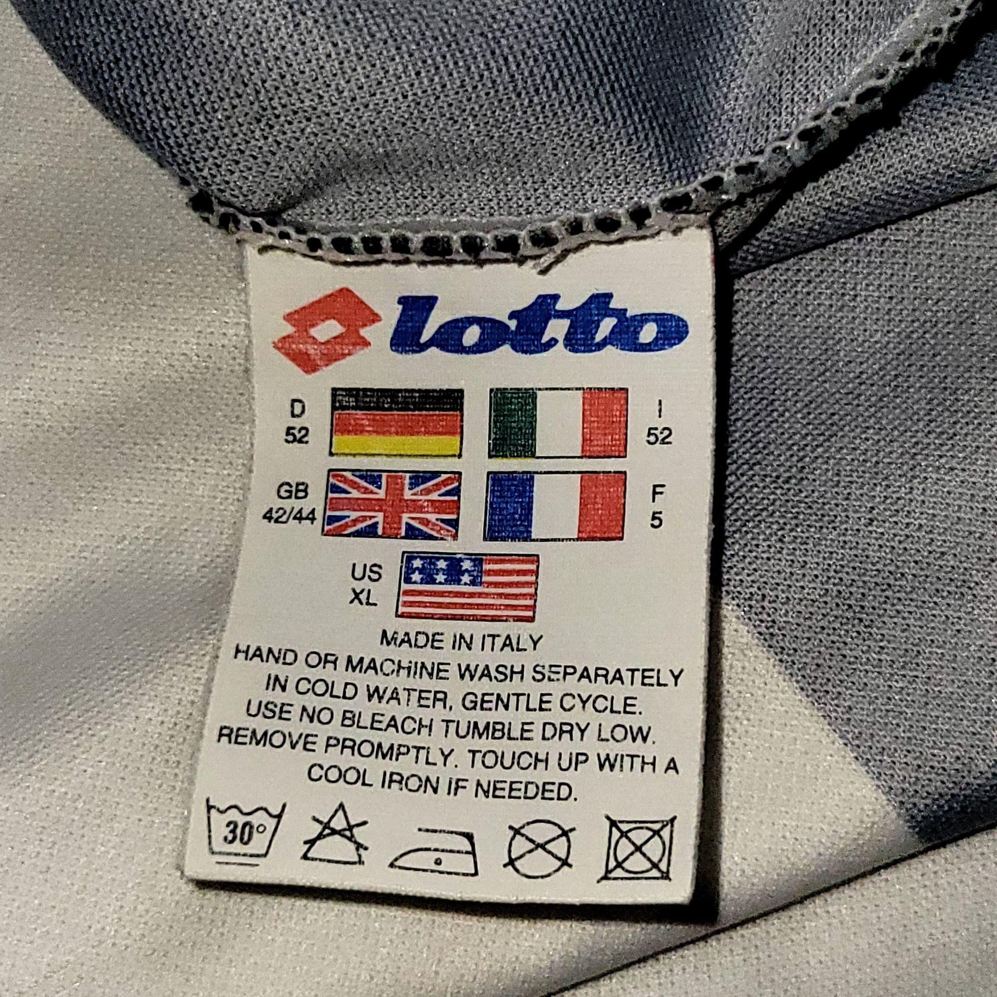Lotto Sport Zidane Juventus 2000 2001 Lotto CIAO WEB Soccer Jersey XL Size US XL / EU 56 / 4 - 9 Thumbnail