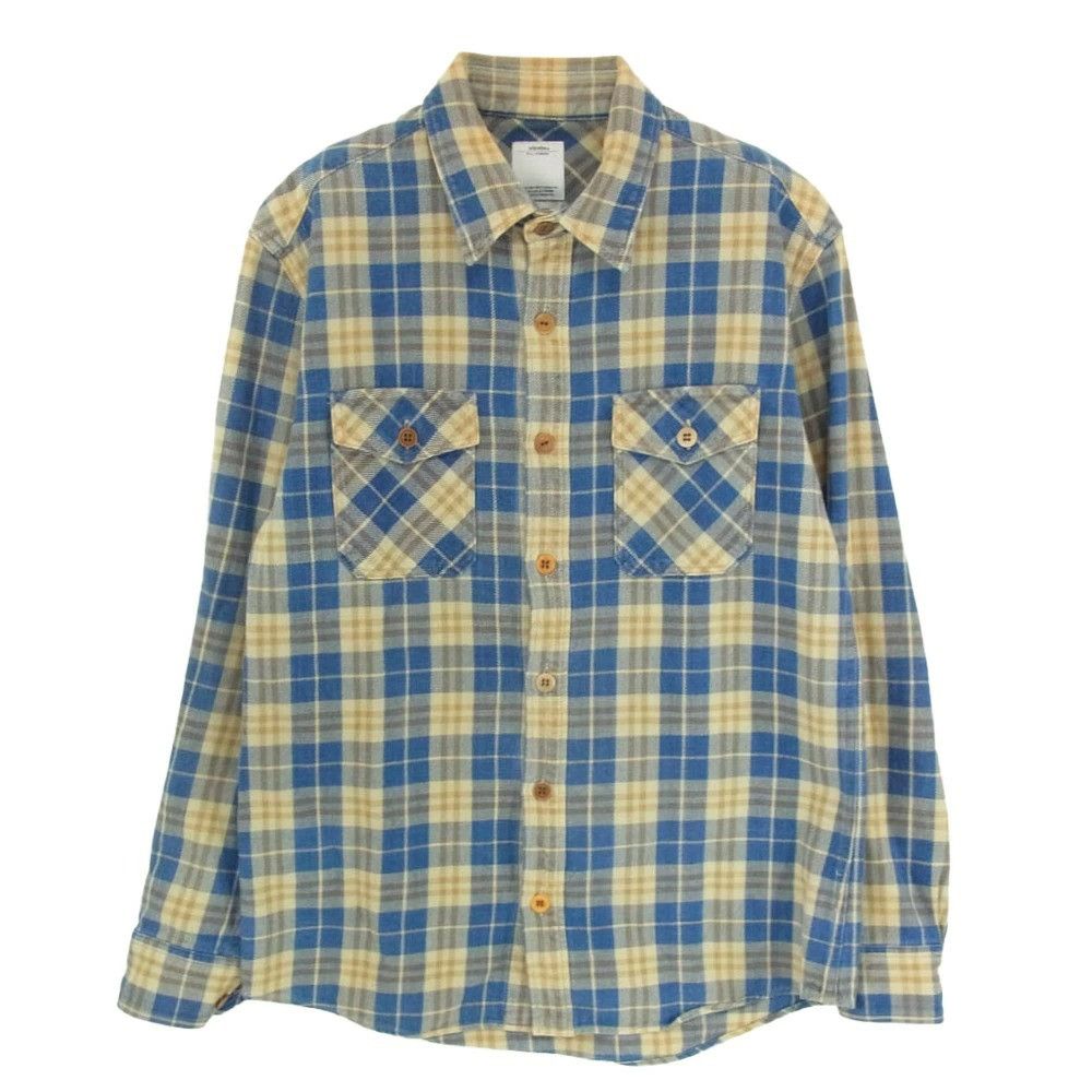 VISVIM BLACK ELK FLANNEL CHECK SHIRT