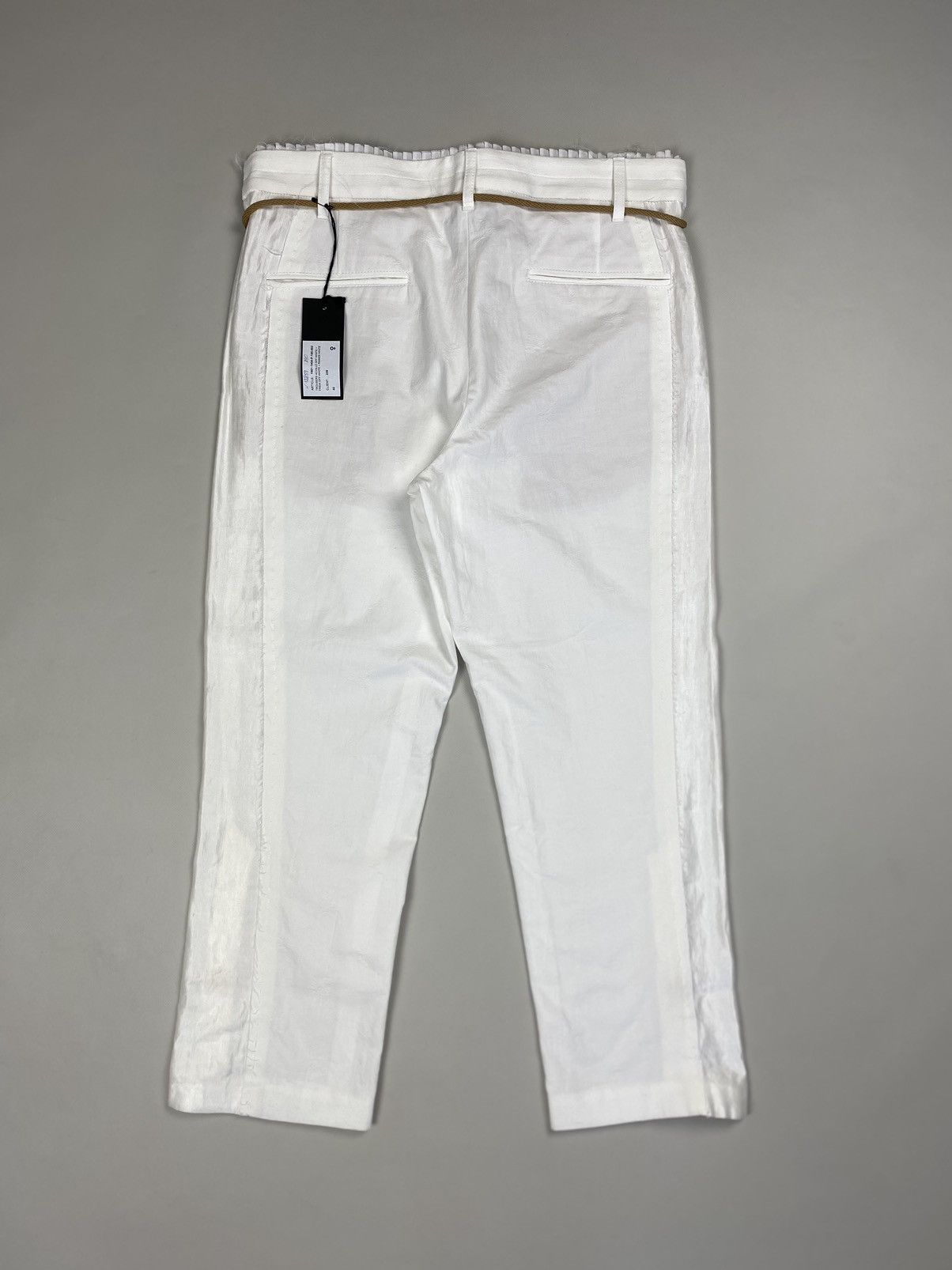 Ann Demeulemeester BNWT! Ann Demeulemeester cropped dress pants trousers Size 27" / US 4 / IT 40 - 20 Thumbnail
