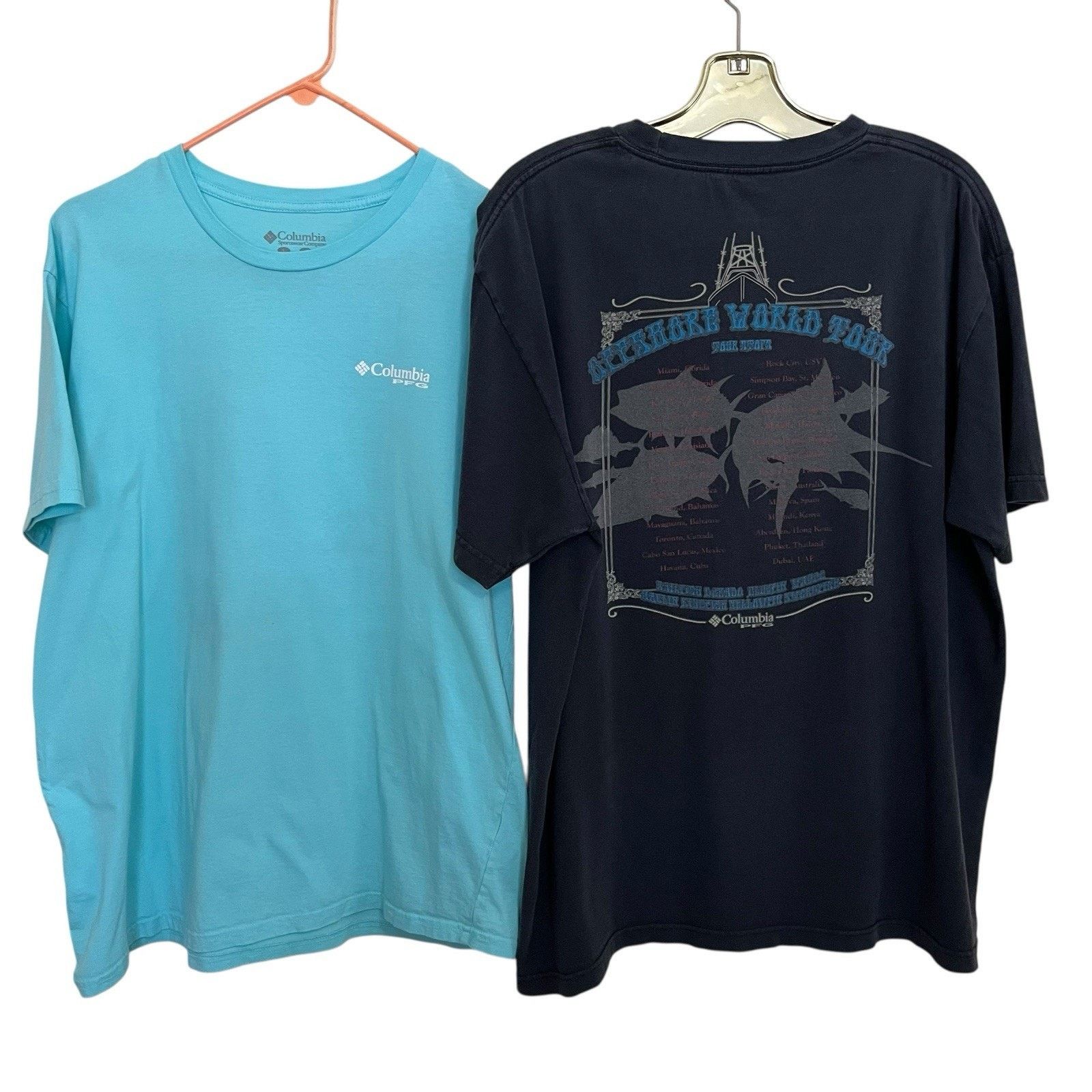 Columbia Columbia/Caribbean/Popular Demand Lot Of 4 Fishing Shirts Size US L / EU 52-54 / 3 - 5 Thumbnail
