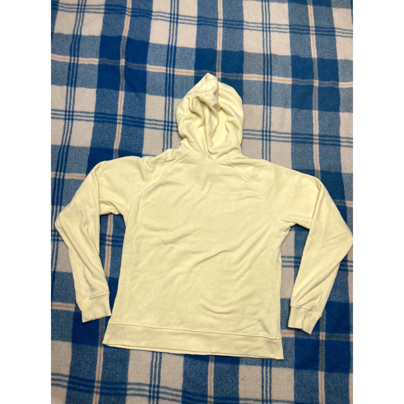 Nike VINTAGE Nike Hoodie Pullover Center Swoosh Womens Large L Yellow Spinner? Size L / US 10 / IT 46 - 7 Thumbnail