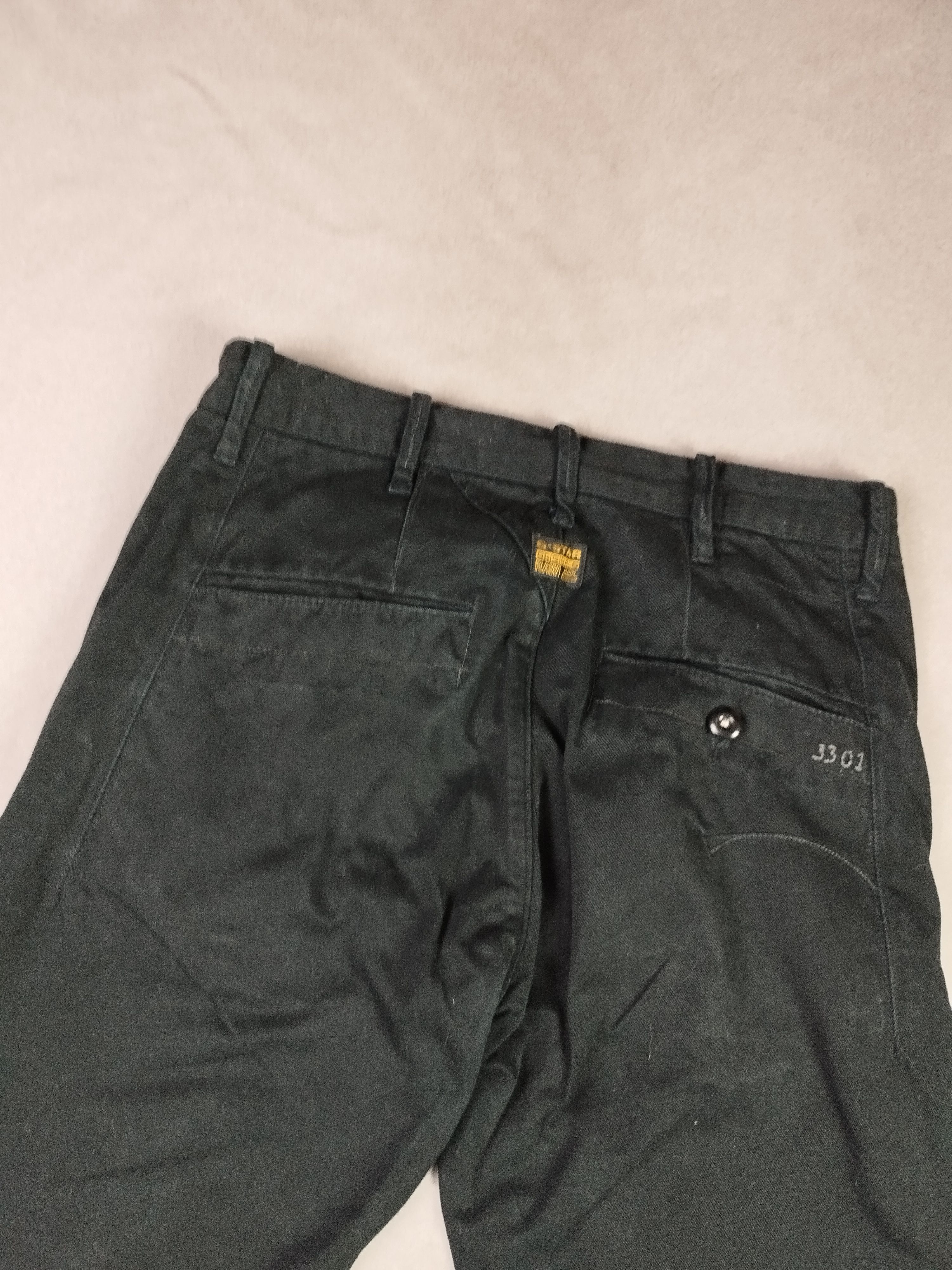 G-Star G Star Raw 3301 biker styled denim jeans Size US 32 / EU 48 - 2 Thumbnail