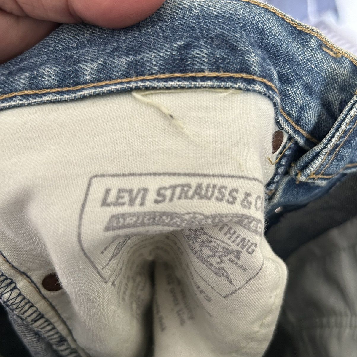 Levi's Vintage 503BXX 90s Selvedge Denim Size US 28 / EU 44 - 17 Thumbnail
