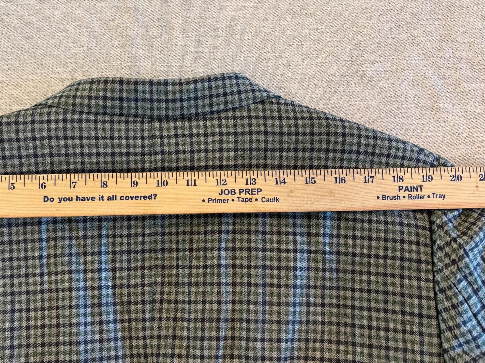 Ermenegildo Zegna Ermenegildo Zegna Mila Sport Coat 46R Check Wool Silk Size 46R - 5 Thumbnail