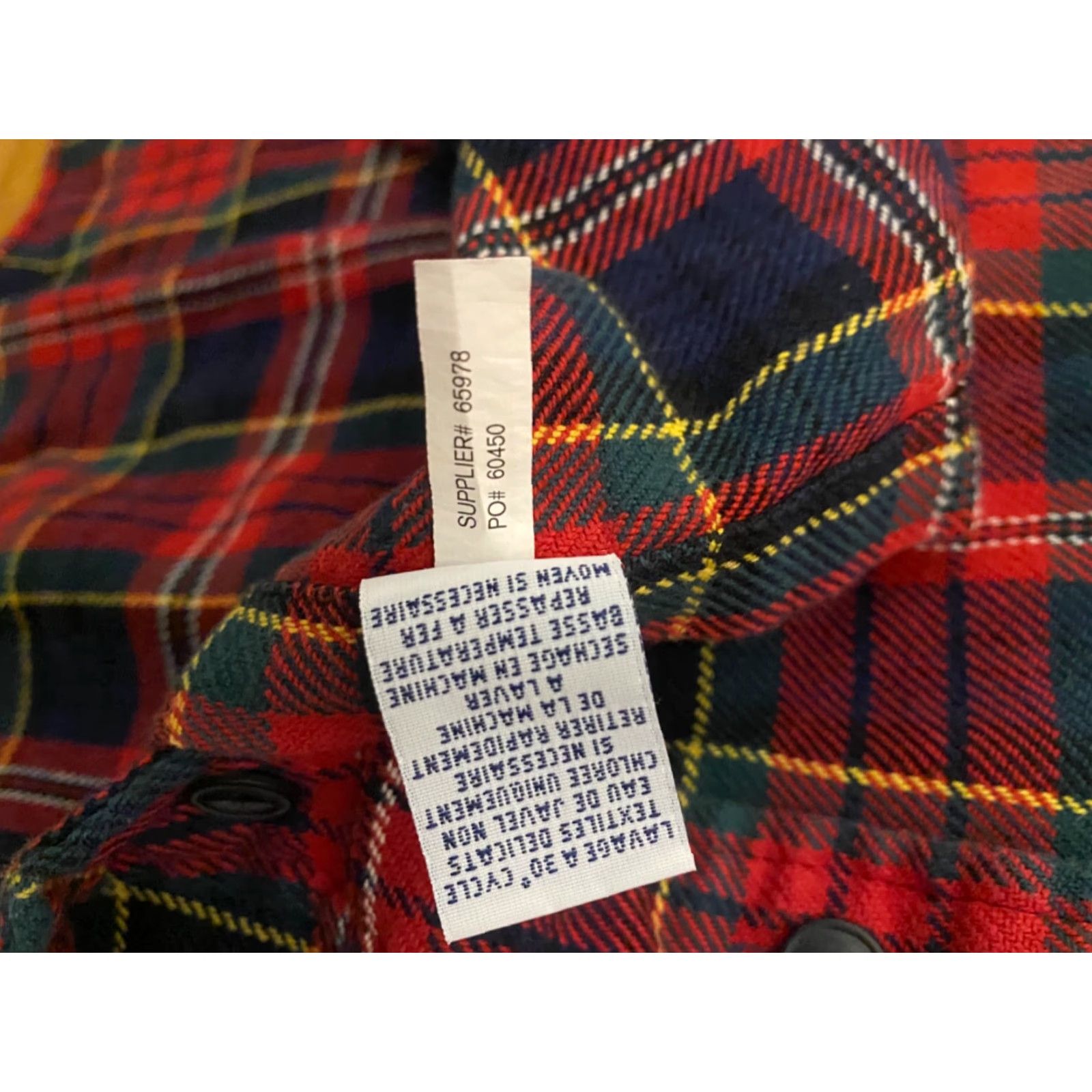 Polo Ralph Lauren Polo Ralph Lauren Shirt Men 2XB Big & Tall Plaid Flannel Red Cotton Button-Up Vintage No (adjusted to maintain rules) Size US XXL / EU 58 / 5 - 3 Thumbnail